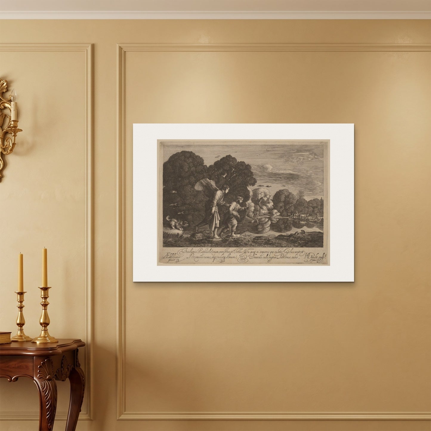 Orlonzo - WRAPPED CANVAS UNFRAMED 10070cm4028 ROOM
