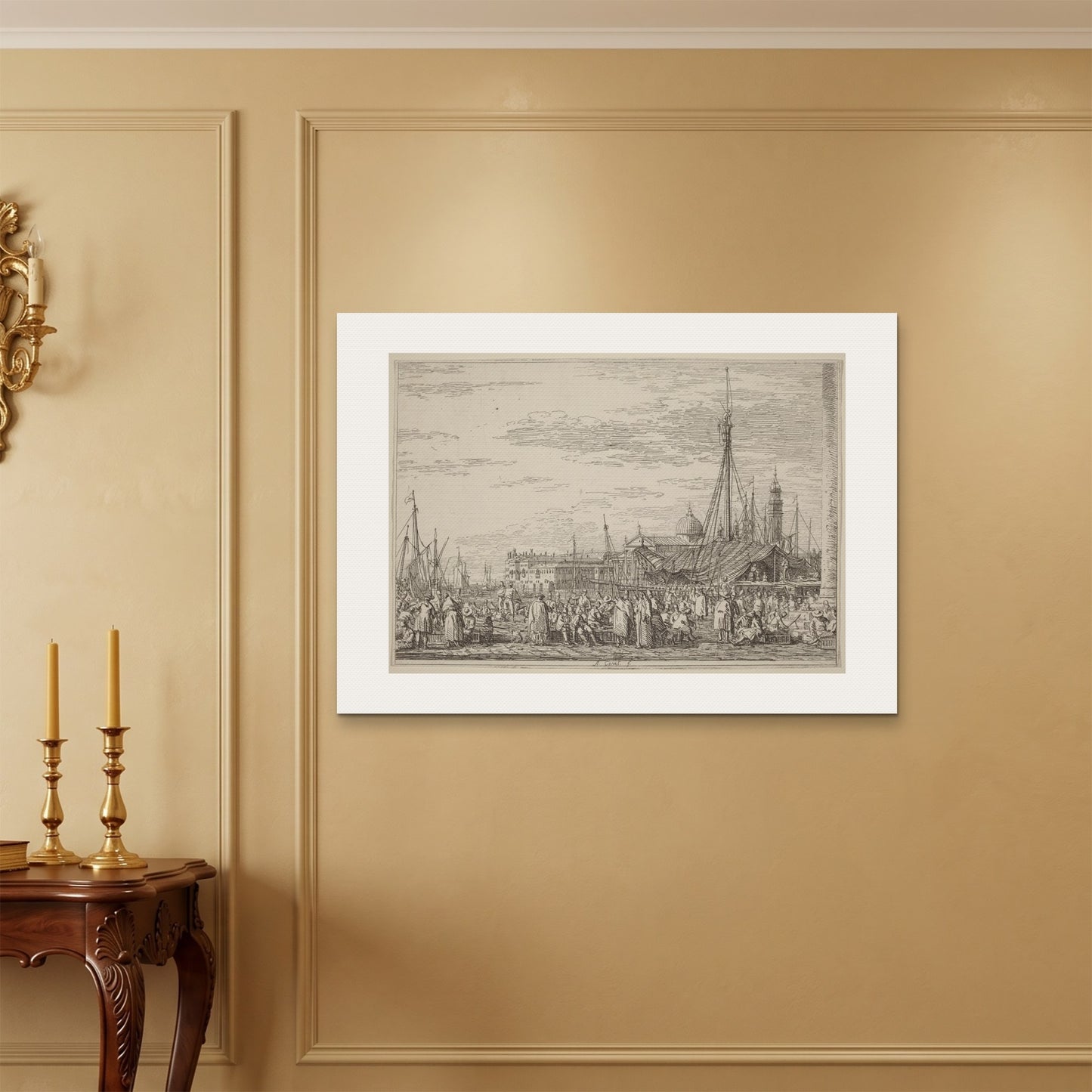 Orlonzo - WRAPPED CANVAS UNFRAMED 10070cm4028 ROOM