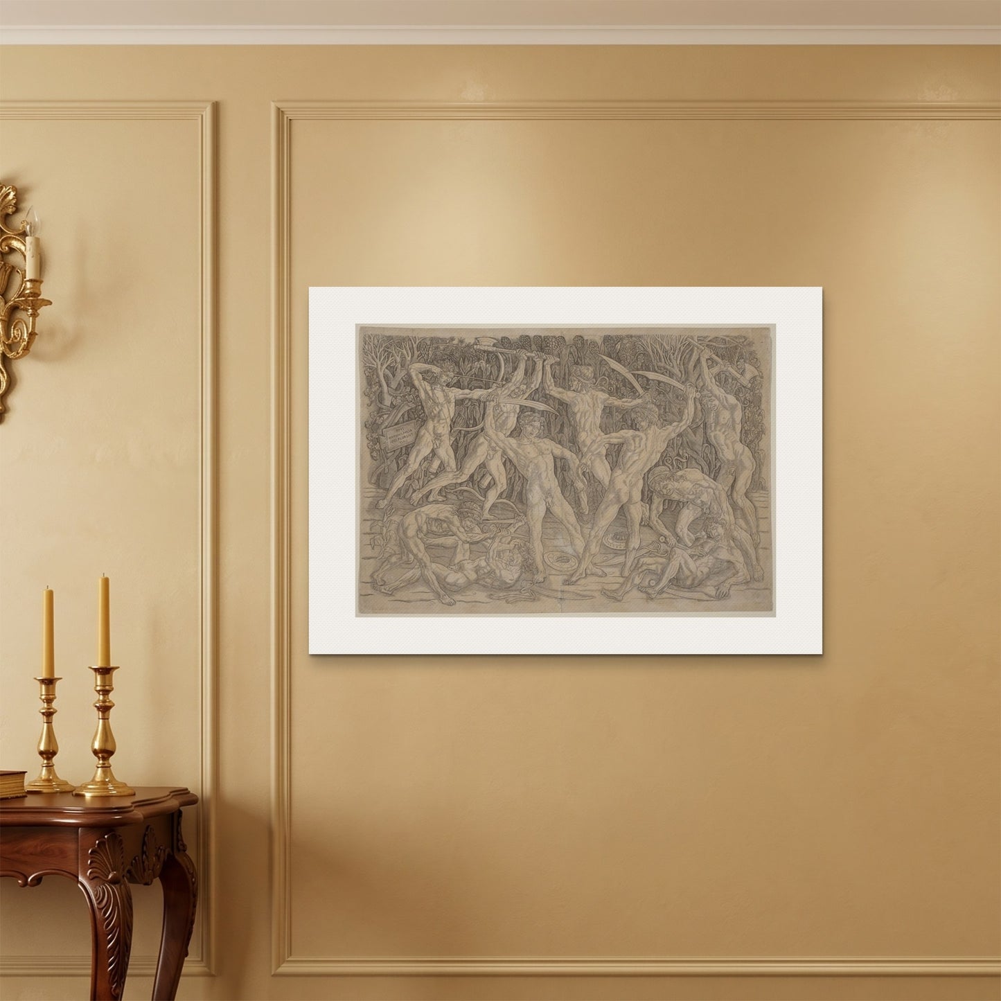 Orlonzo - WRAPPED CANVAS UNFRAMED 10070cm4028 ROOM