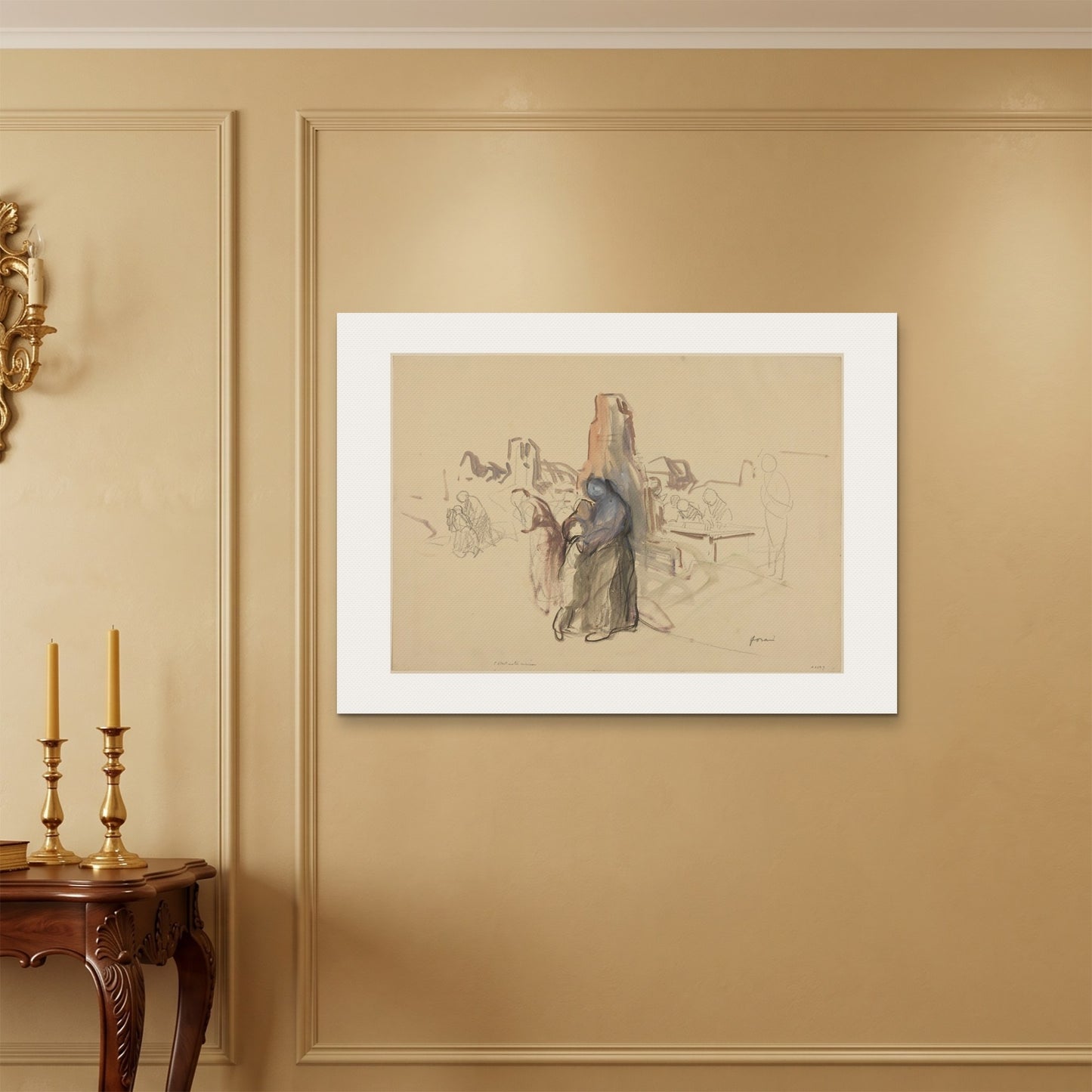 Orlonzo - WRAPPED CANVAS UNFRAMED 10070cm4028 ROOM