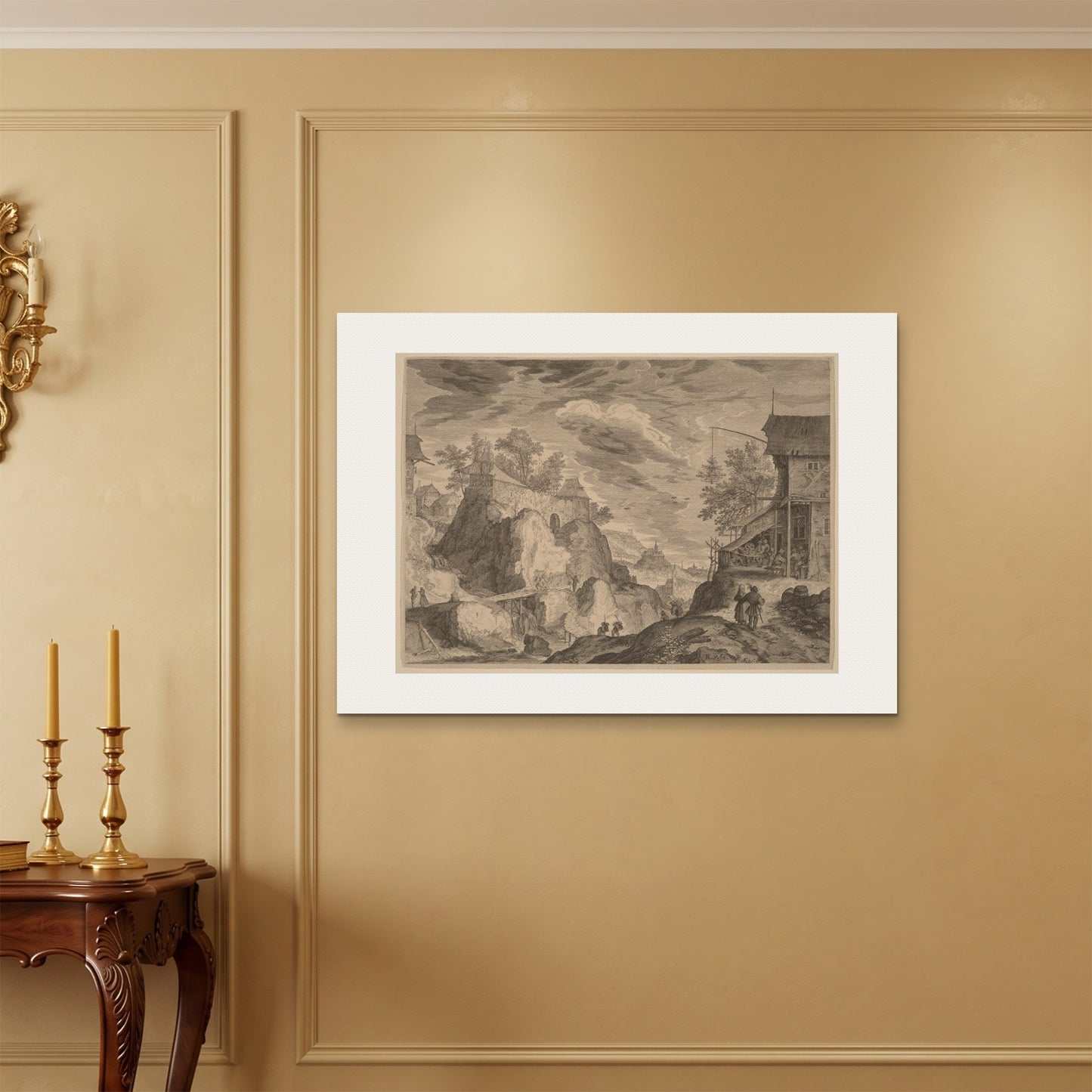 Orlonzo - WRAPPED CANVAS UNFRAMED 10070cm4028 ROOM