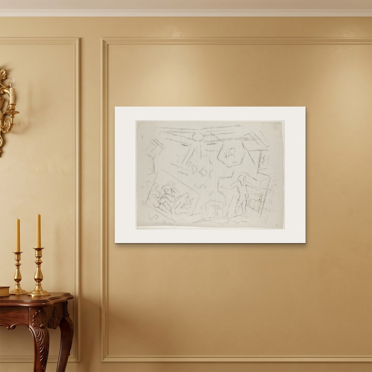 Orlonzo - WRAPPED CANVAS UNFRAMED 10070cm4028 ROOM