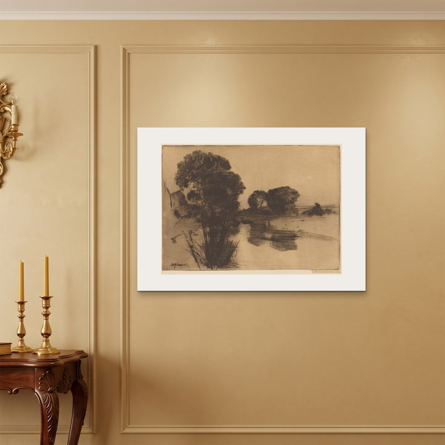 Orlonzo - WRAPPED CANVAS UNFRAMED 10070cm4028 ROOM