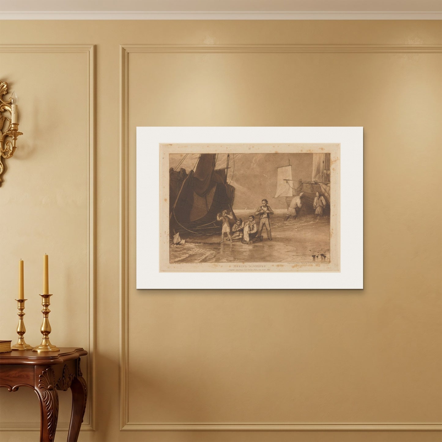 Orlonzo - WRAPPED CANVAS UNFRAMED 10070cm4028 ROOM
