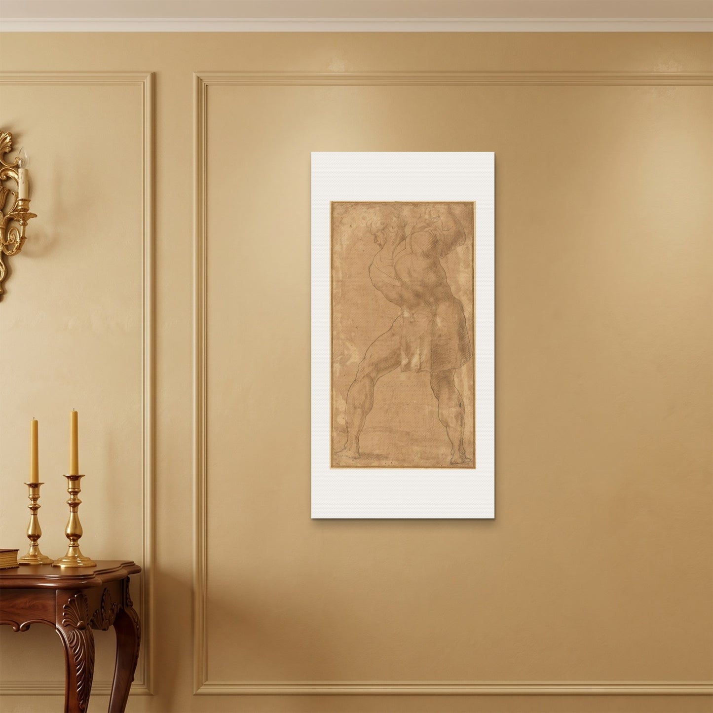 Orlonzo - WRAPPED CANVAS UNFRAMED 50100cm2040 ROOM