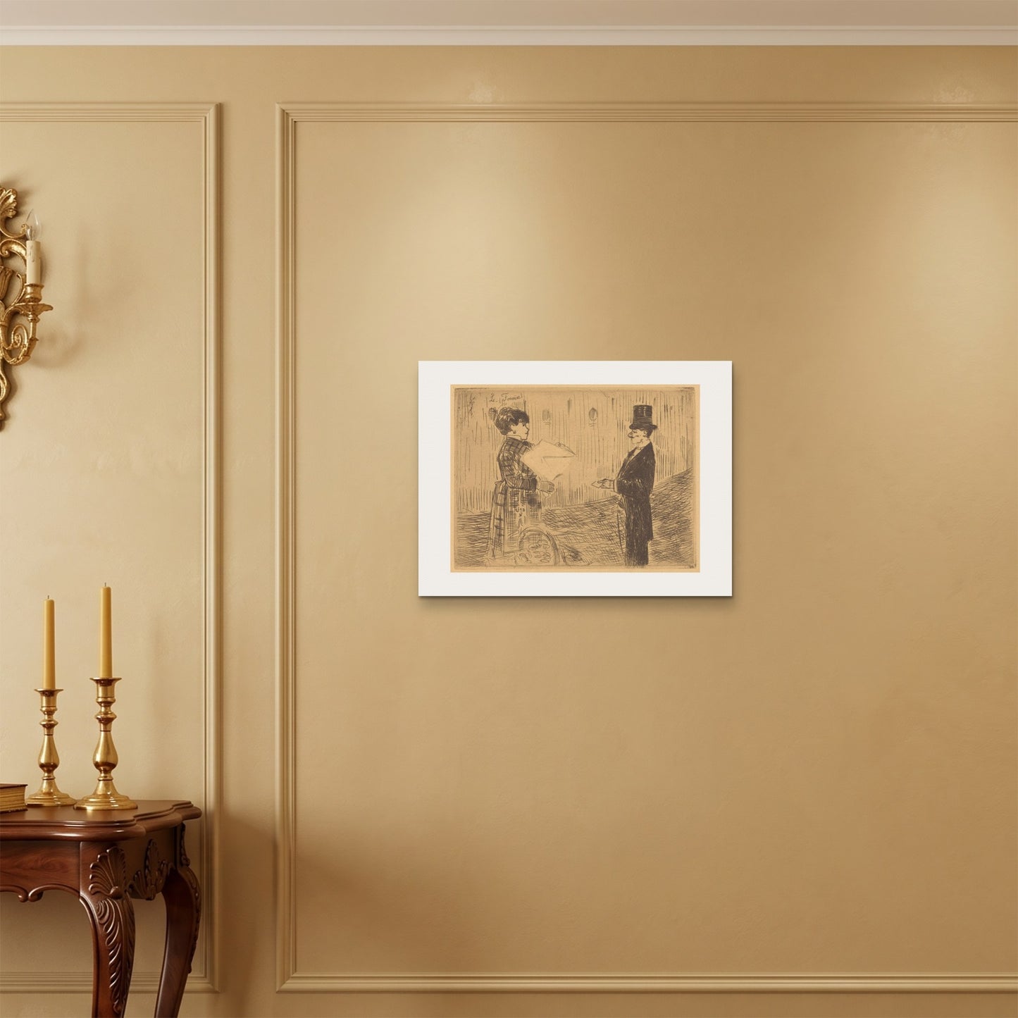 Orlonzo - WRAPPED CANVAS UNFRAMED 6045cm2418 ROOM