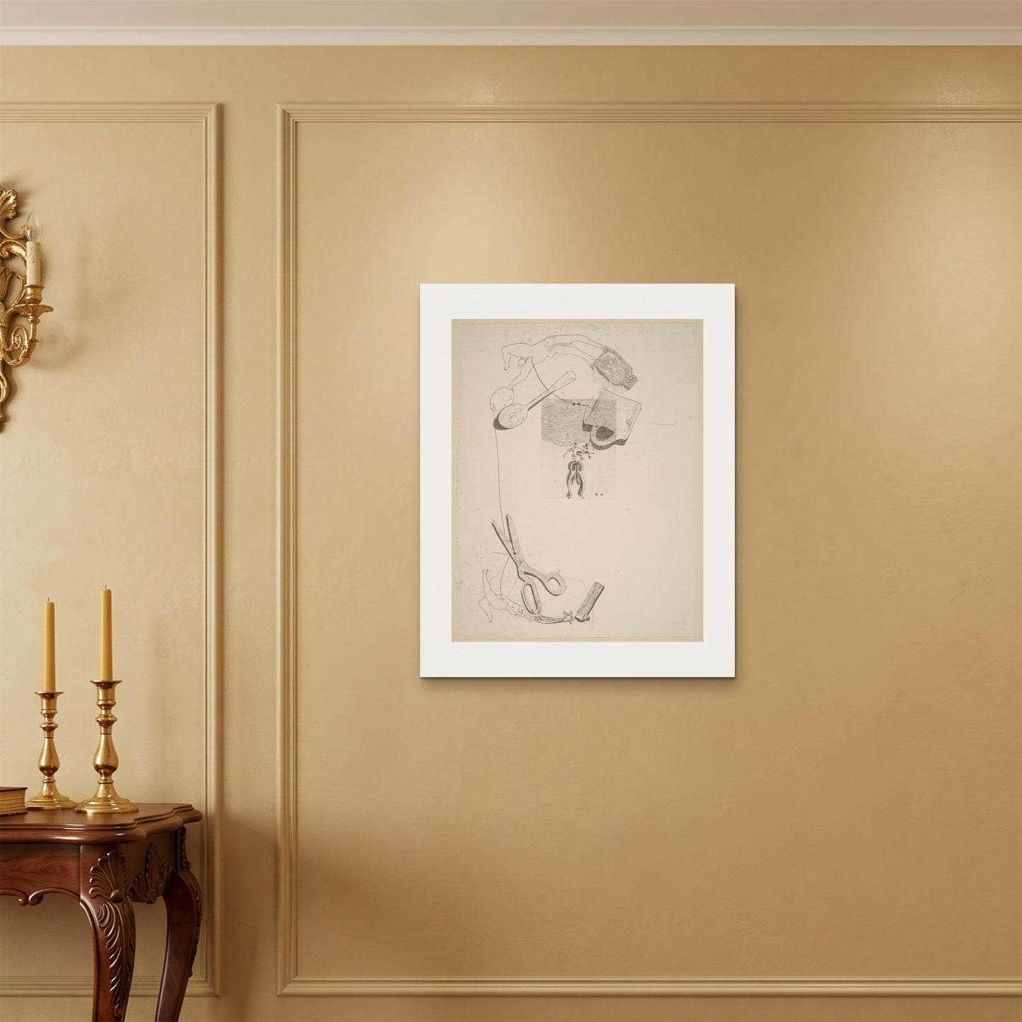 Orlonzo - WRAPPED CANVAS UNFRAMED 6075cm2430 ROOM