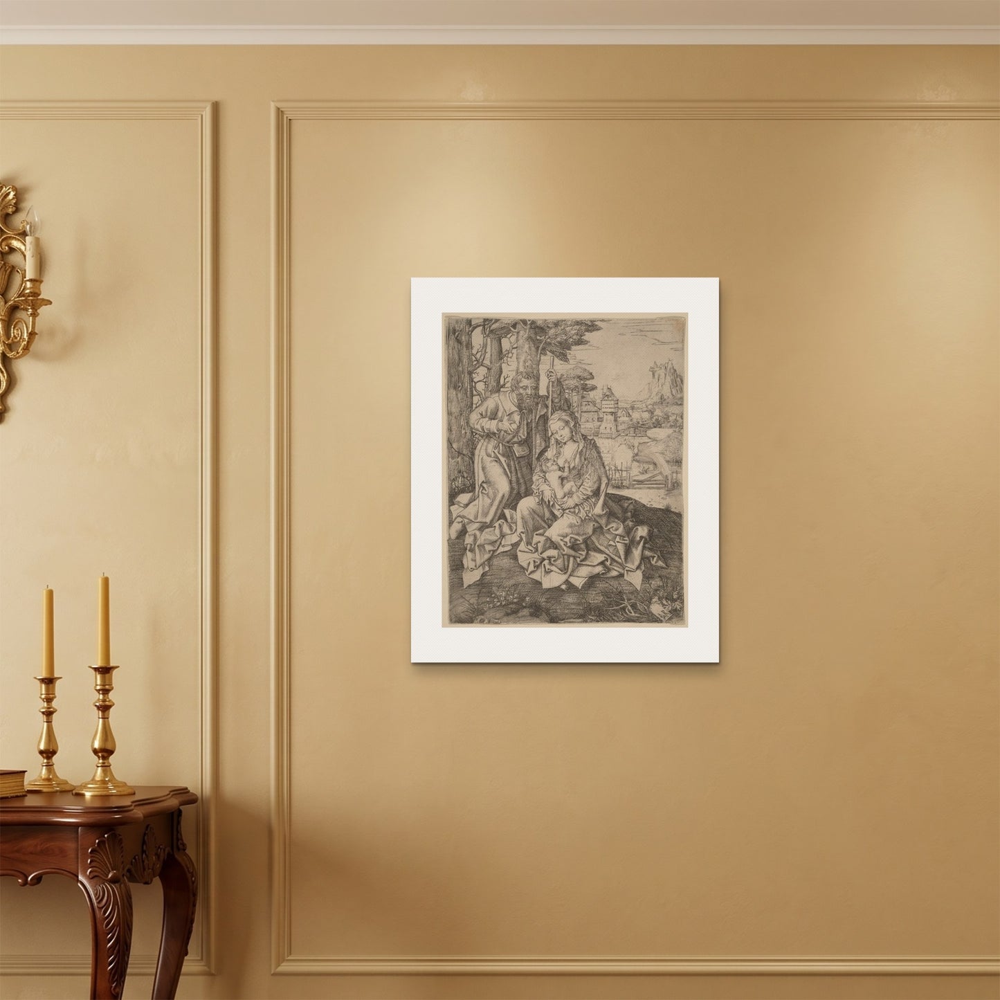 Orlonzo - WRAPPED CANVAS UNFRAMED 6075cm2430 ROOM