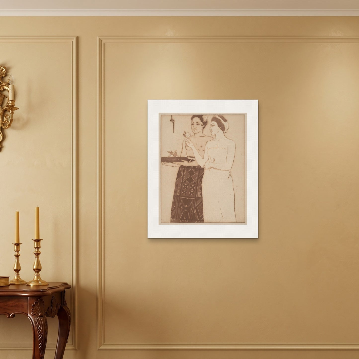Orlonzo - WRAPPED CANVAS UNFRAMED 6075cm2430 ROOM