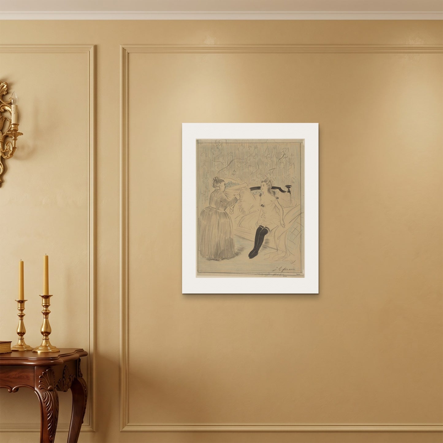 Orlonzo - WRAPPED CANVAS UNFRAMED 6075cm2430 ROOM