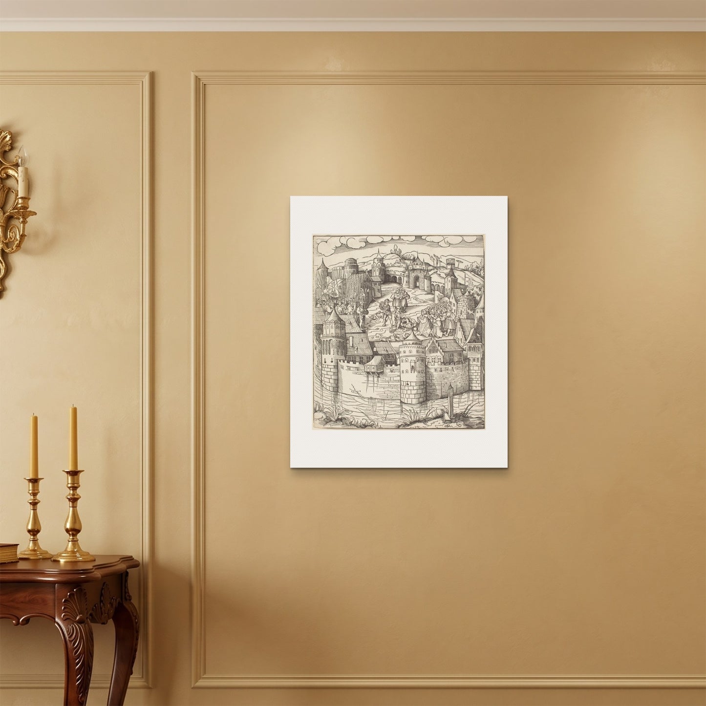 Orlonzo - WRAPPED CANVAS UNFRAMED 6075cm2430 ROOM