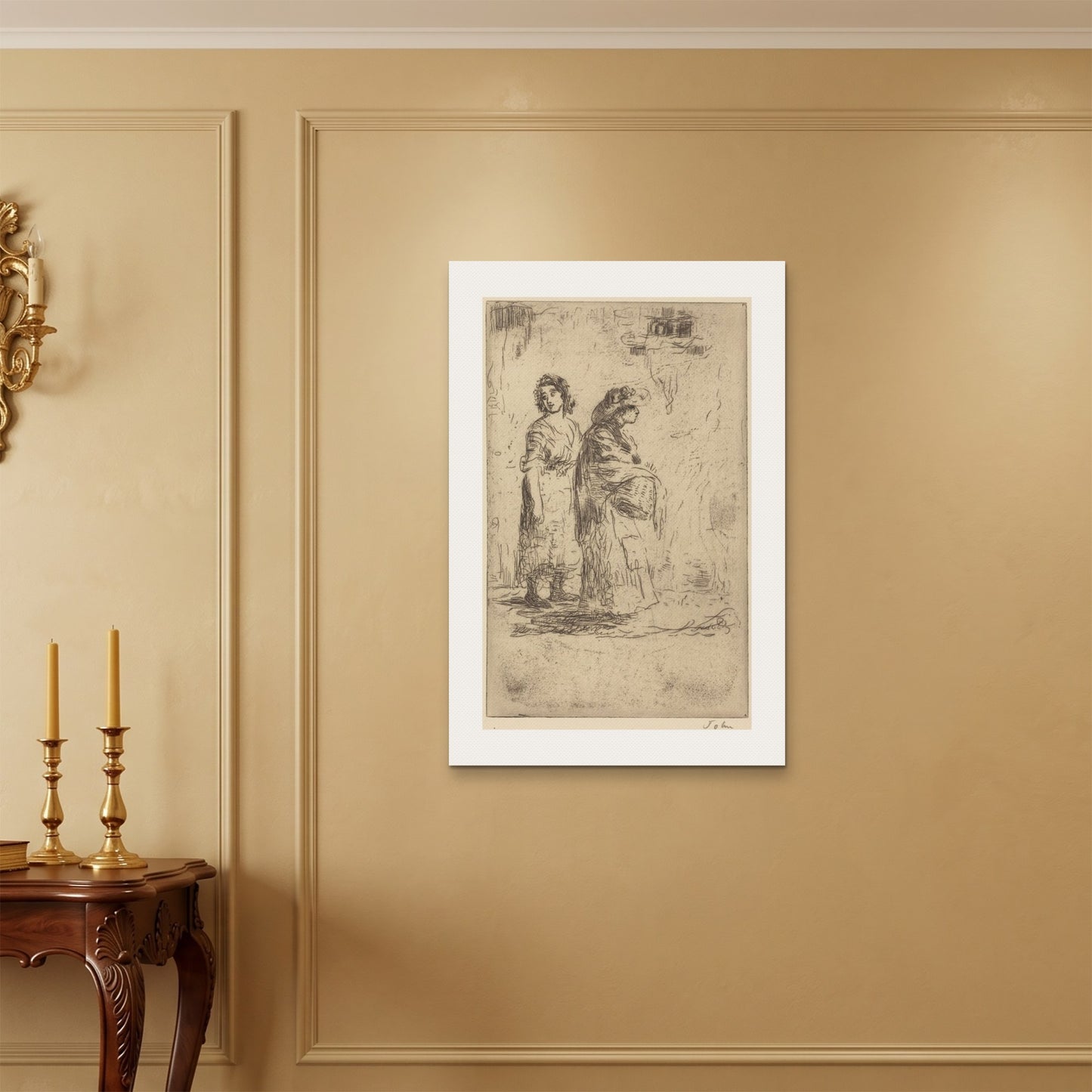 Orlonzo - WRAPPED CANVAS UNFRAMED 6090cm2436 ROOM