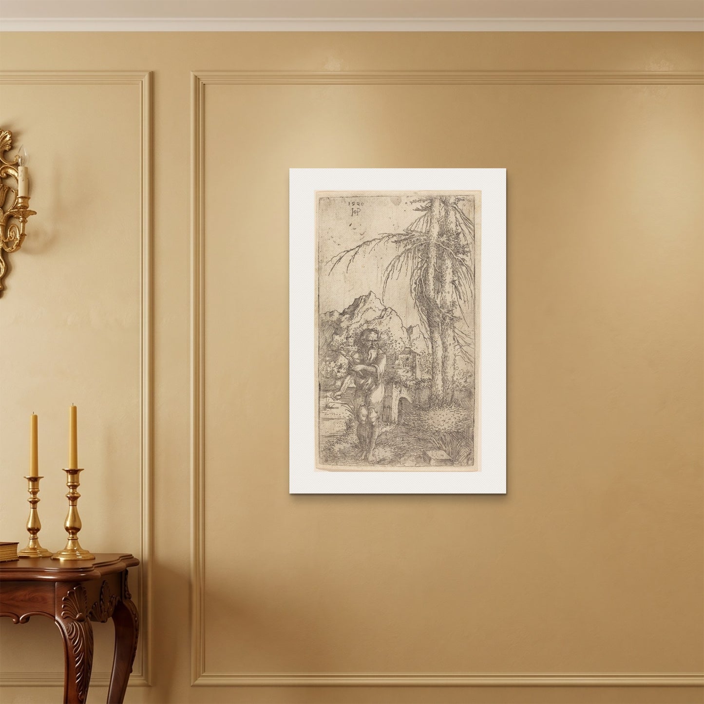 Orlonzo - WRAPPED CANVAS UNFRAMED 6090cm2436 ROOM