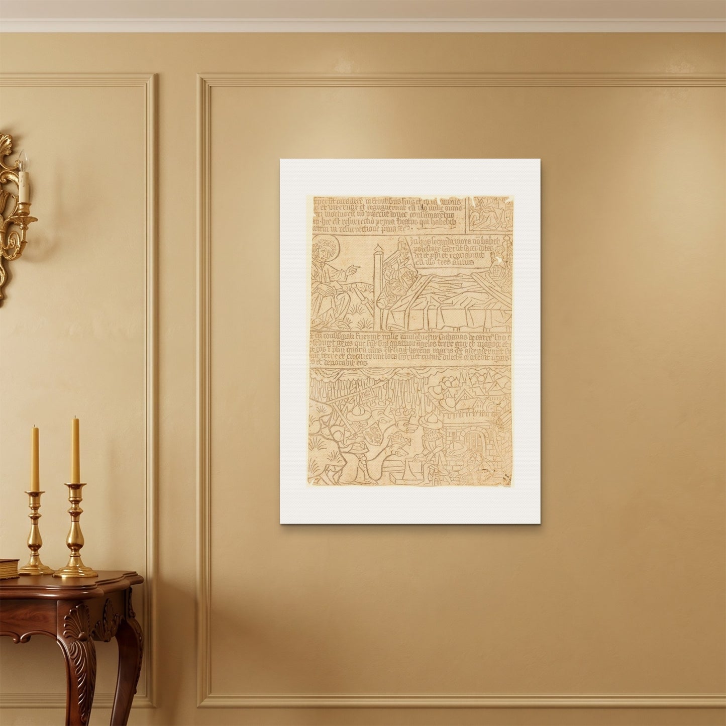 Orlonzo - WRAPPED CANVAS UNFRAMED 70100cm2840 ROOM