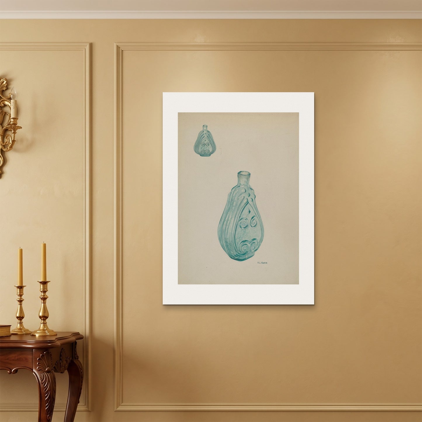 Orlonzo - WRAPPED CANVAS UNFRAMED 70100cm2840 ROOM