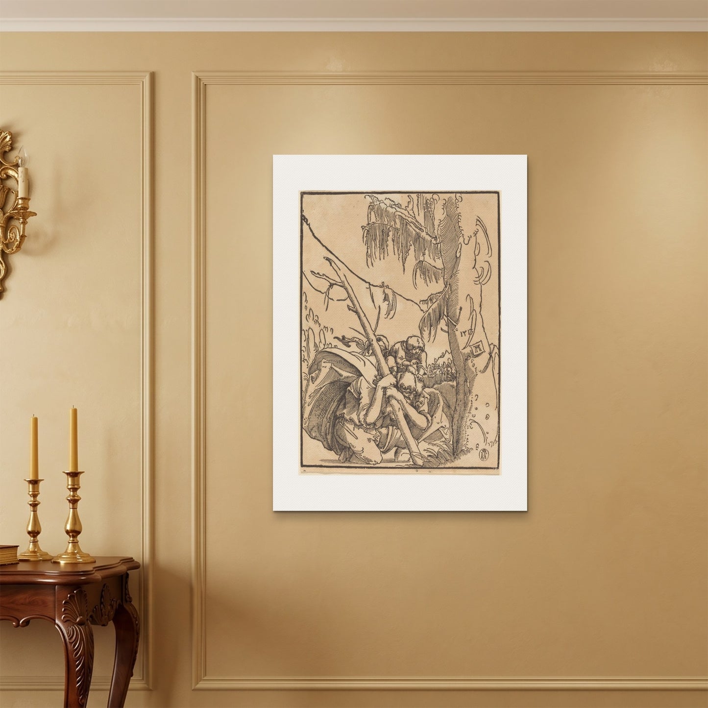 Orlonzo - WRAPPED CANVAS UNFRAMED 70100cm2840 ROOM