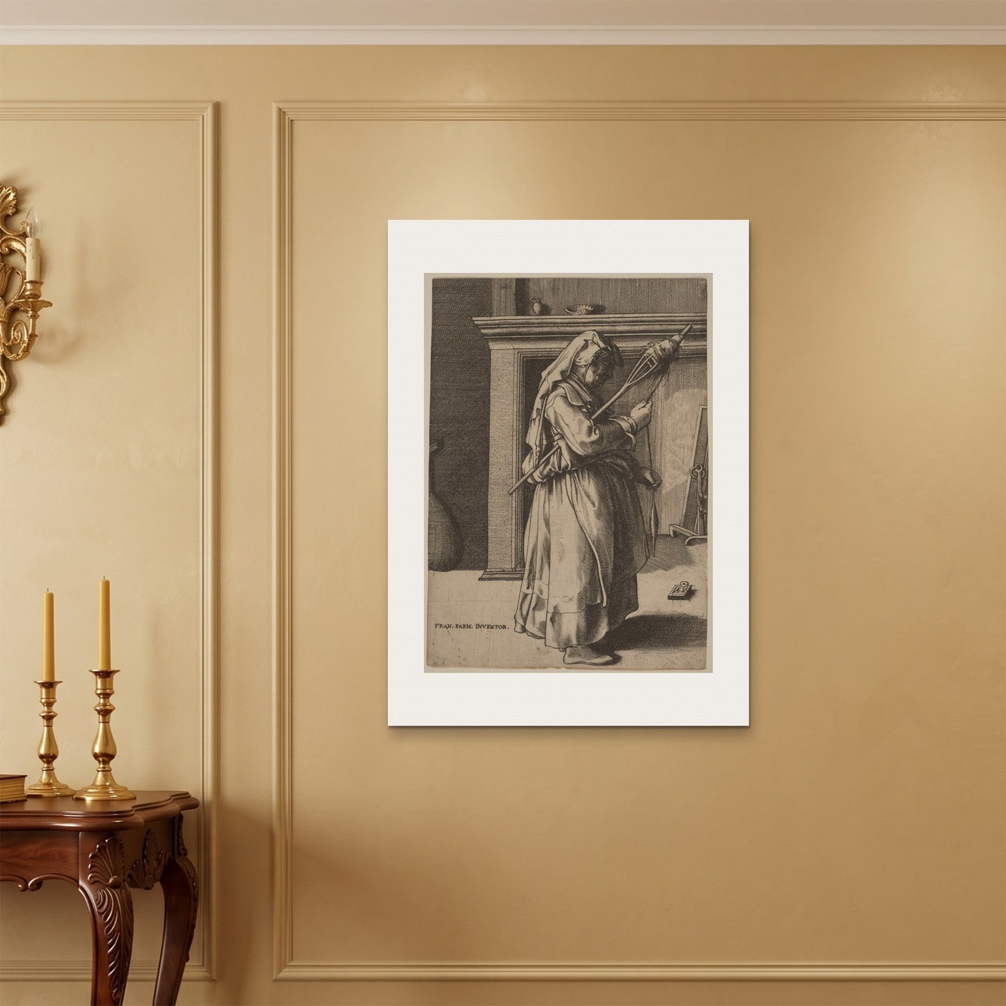 Orlonzo - WRAPPED CANVAS UNFRAMED 70100cm2840 ROOM