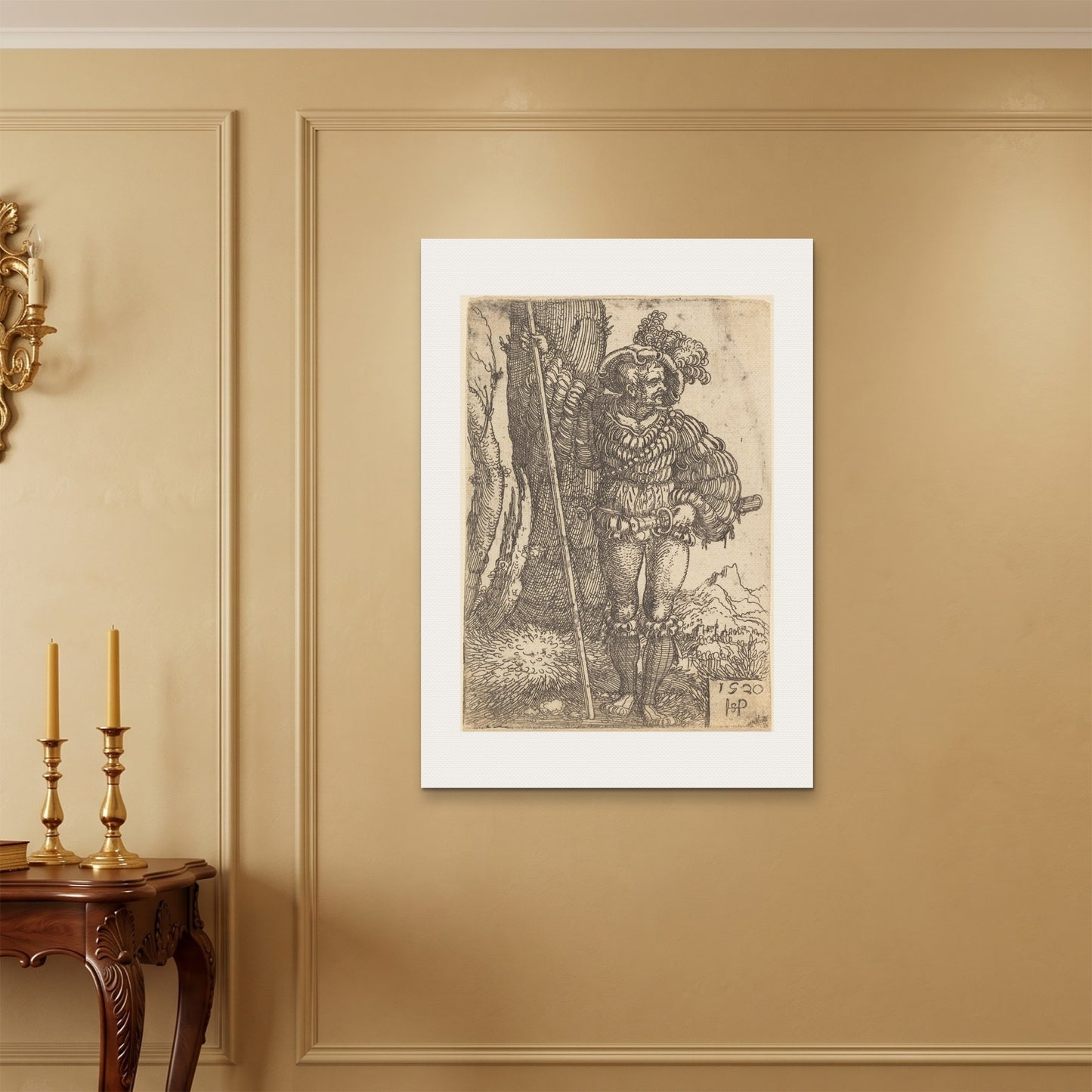 Orlonzo - WRAPPED CANVAS UNFRAMED 70100cm2840 ROOM