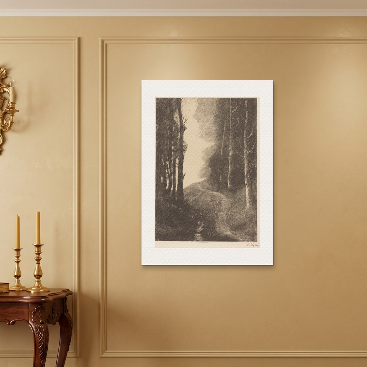 Orlonzo - WRAPPED CANVAS UNFRAMED 70100cm2840 ROOM