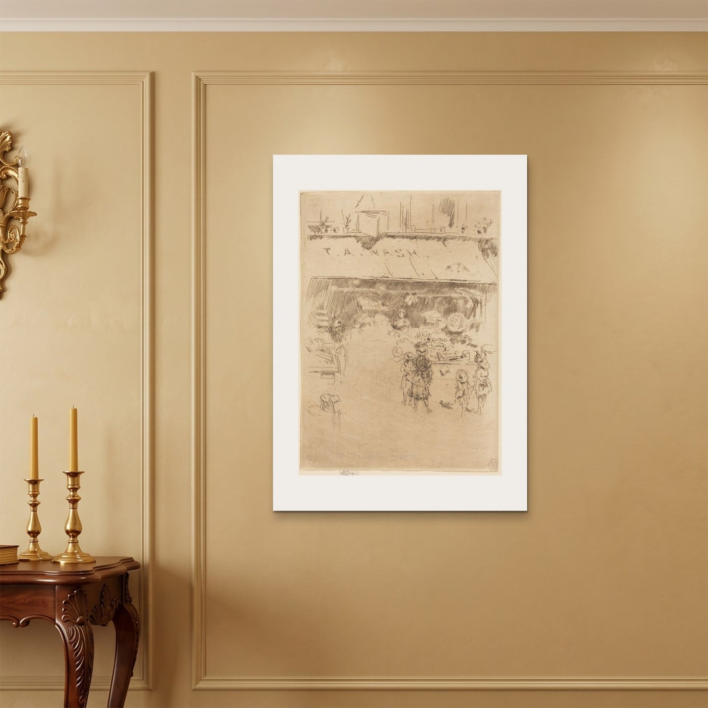 Orlonzo - WRAPPED CANVAS UNFRAMED 70100cm2840 ROOM