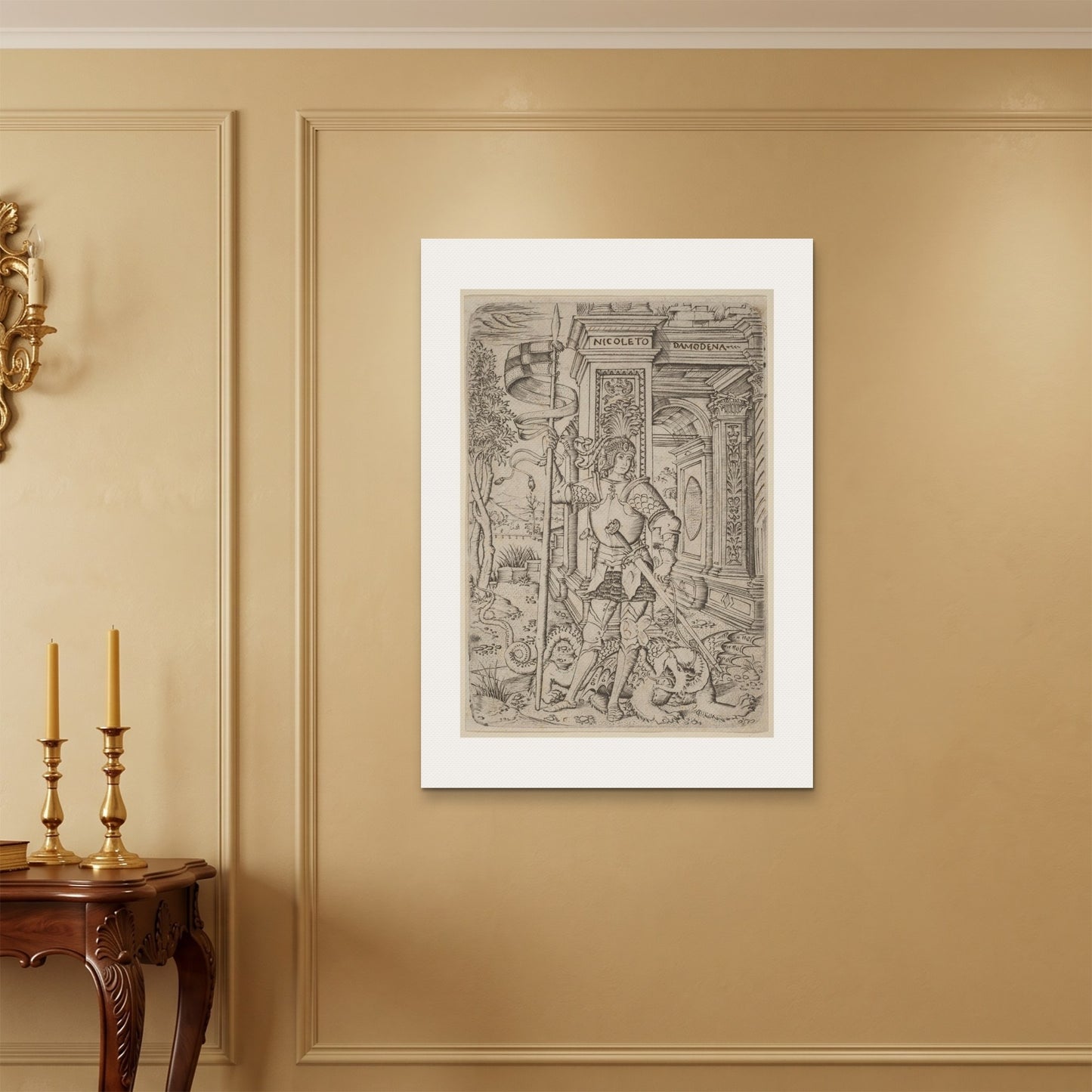Orlonzo - WRAPPED CANVAS UNFRAMED 70100cm2840 ROOM