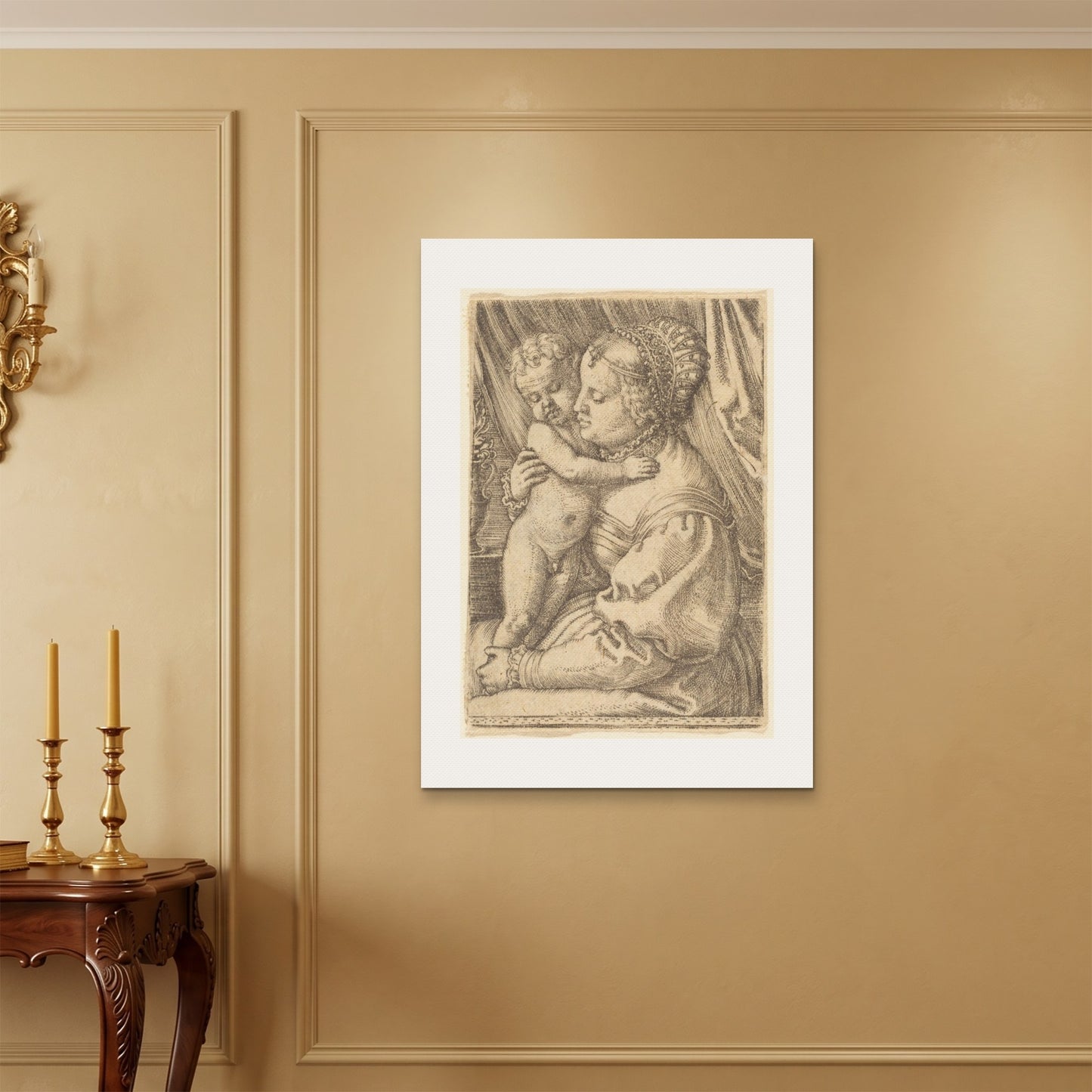 Orlonzo - WRAPPED CANVAS UNFRAMED 70100cm2840 ROOM