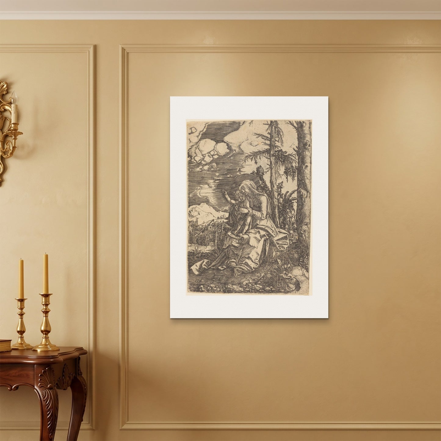 Orlonzo - WRAPPED CANVAS UNFRAMED 70100cm2840 ROOM
