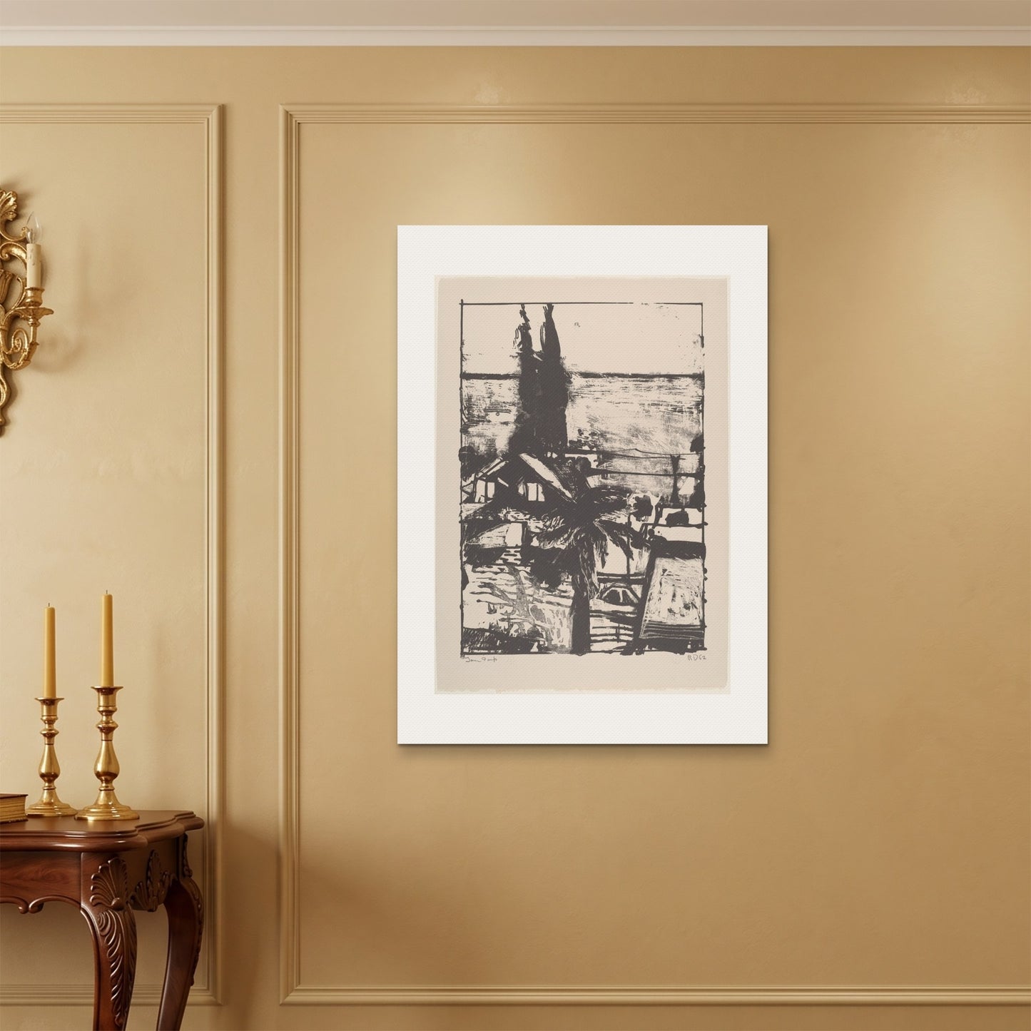 Orlonzo - WRAPPED CANVAS UNFRAMED 70100cm2840 ROOM