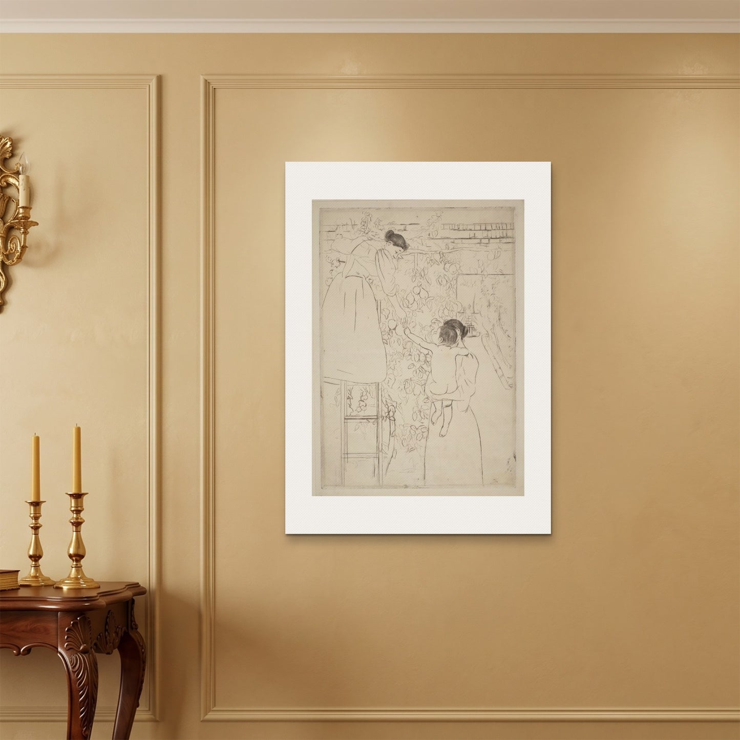 Orlonzo - WRAPPED CANVAS UNFRAMED 70100cm2840 ROOM