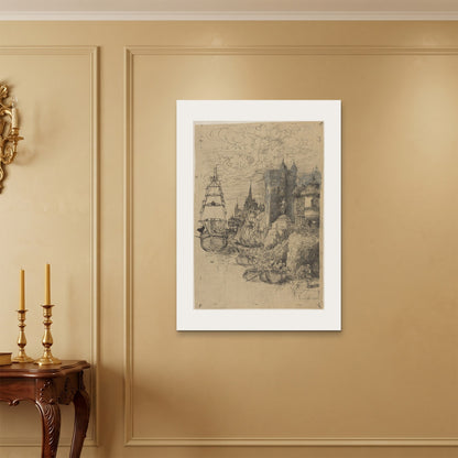 Orlonzo - WRAPPED CANVAS UNFRAMED 70100cm2840 ROOM