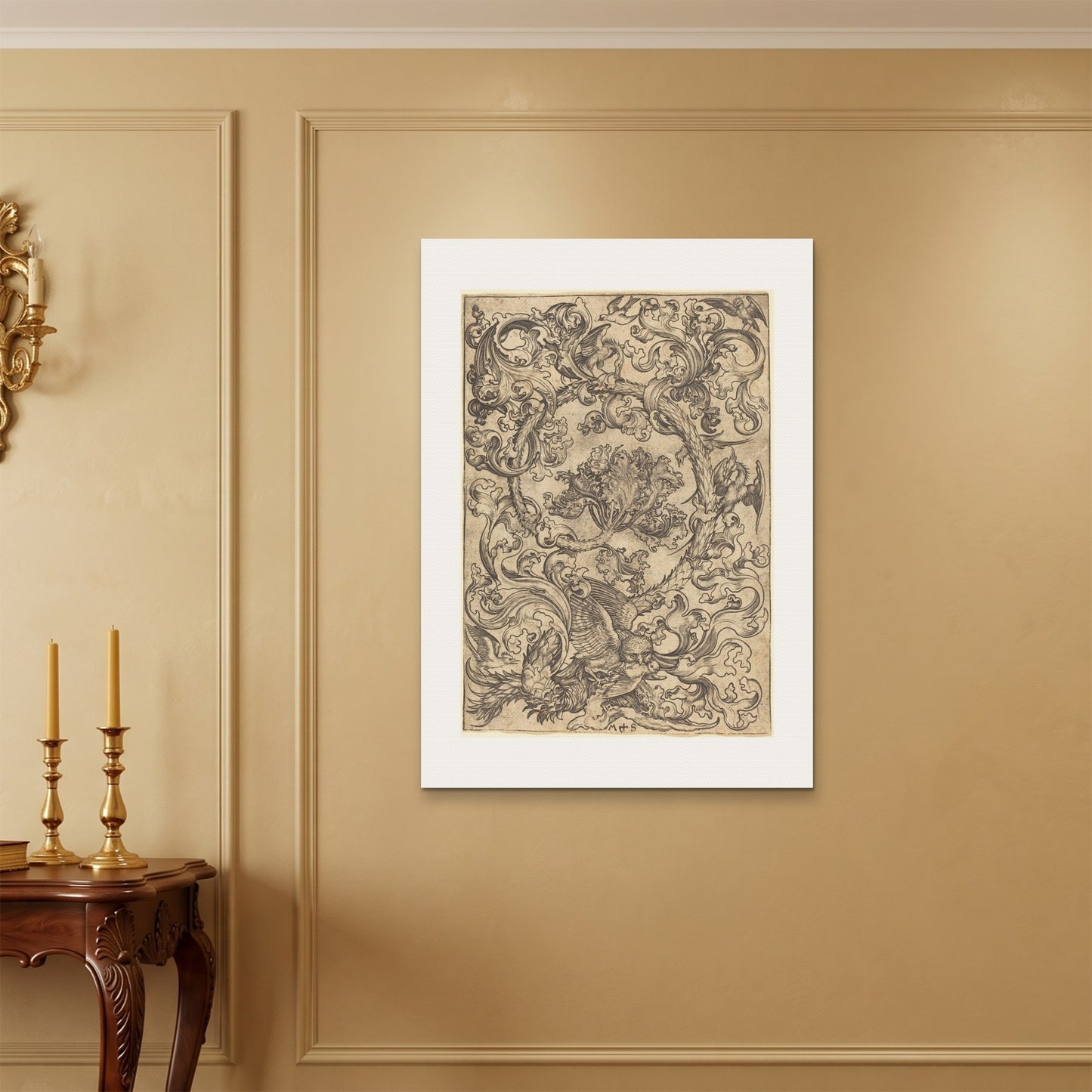 Orlonzo - WRAPPED CANVAS UNFRAMED 70100cm2840 ROOM
