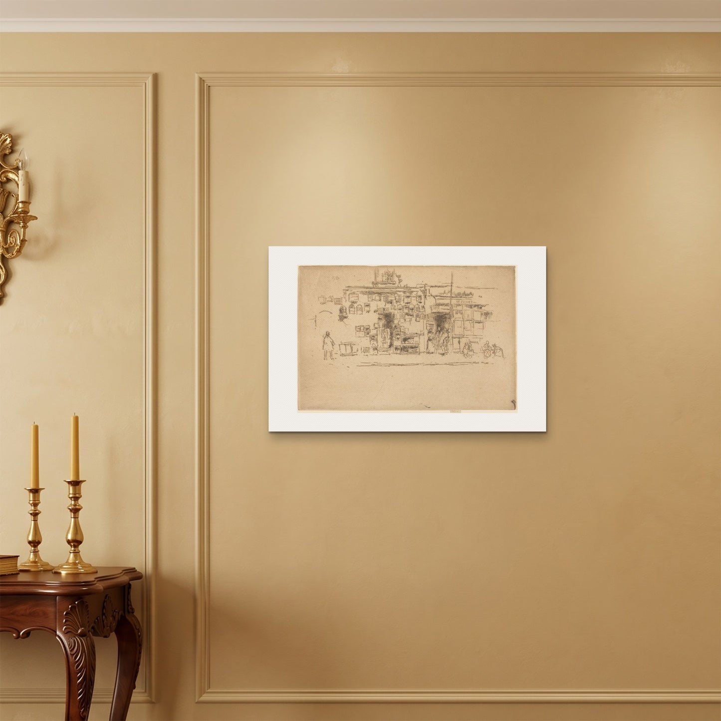 Orlonzo - WRAPPED CANVAS UNFRAMED 7550cm3020 ROOM