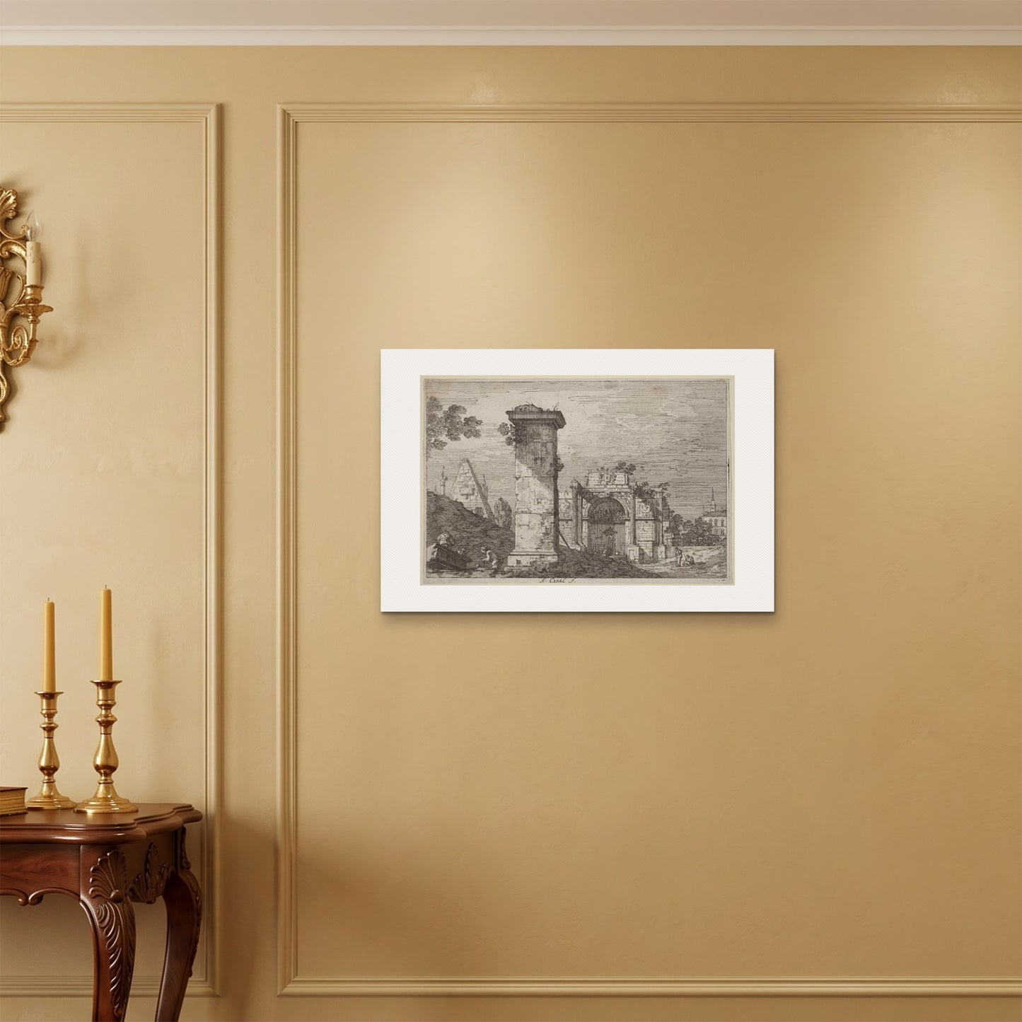 Orlonzo - WRAPPED CANVAS UNFRAMED 7550cm3020 ROOM