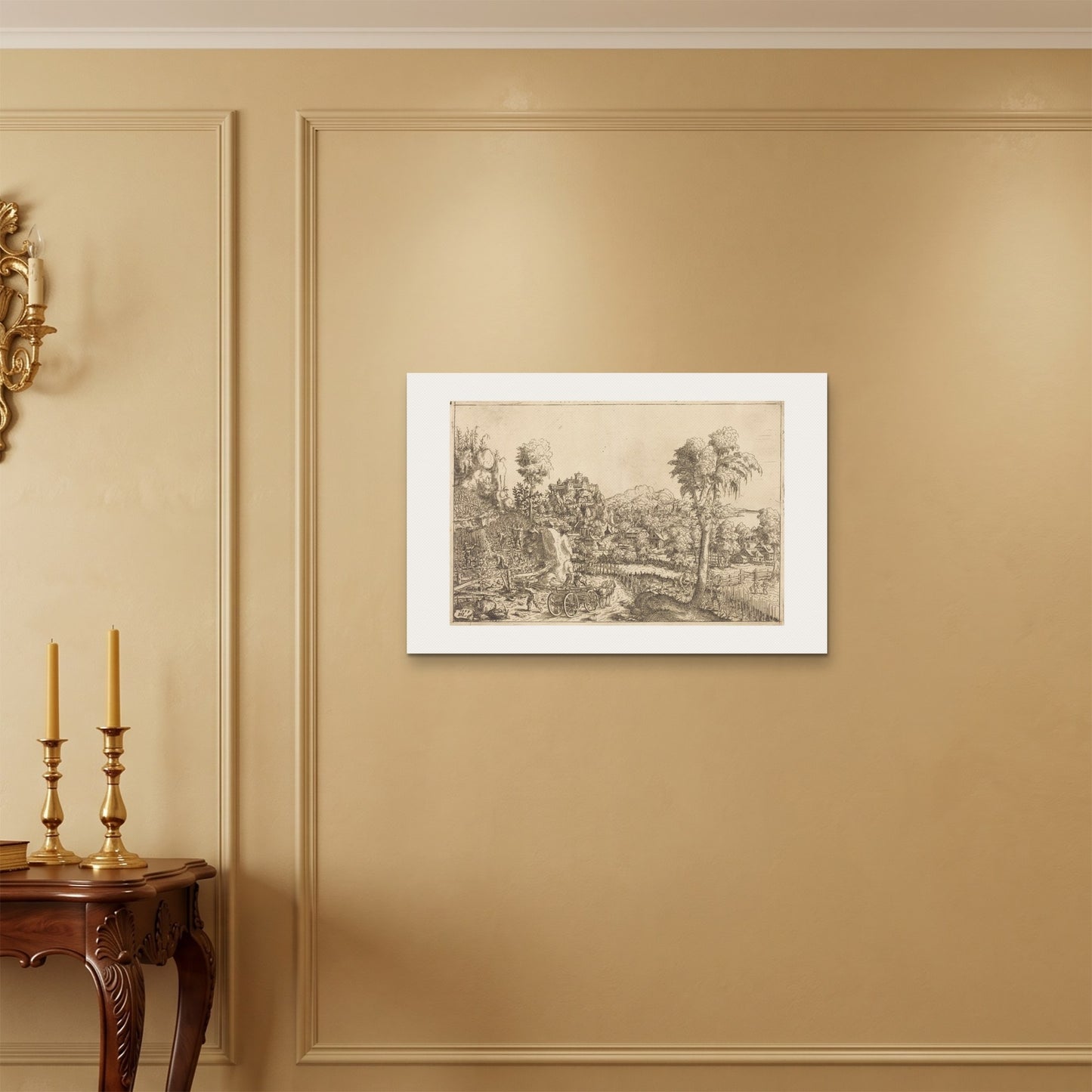 Orlonzo - WRAPPED CANVAS UNFRAMED 7550cm3020 ROOM