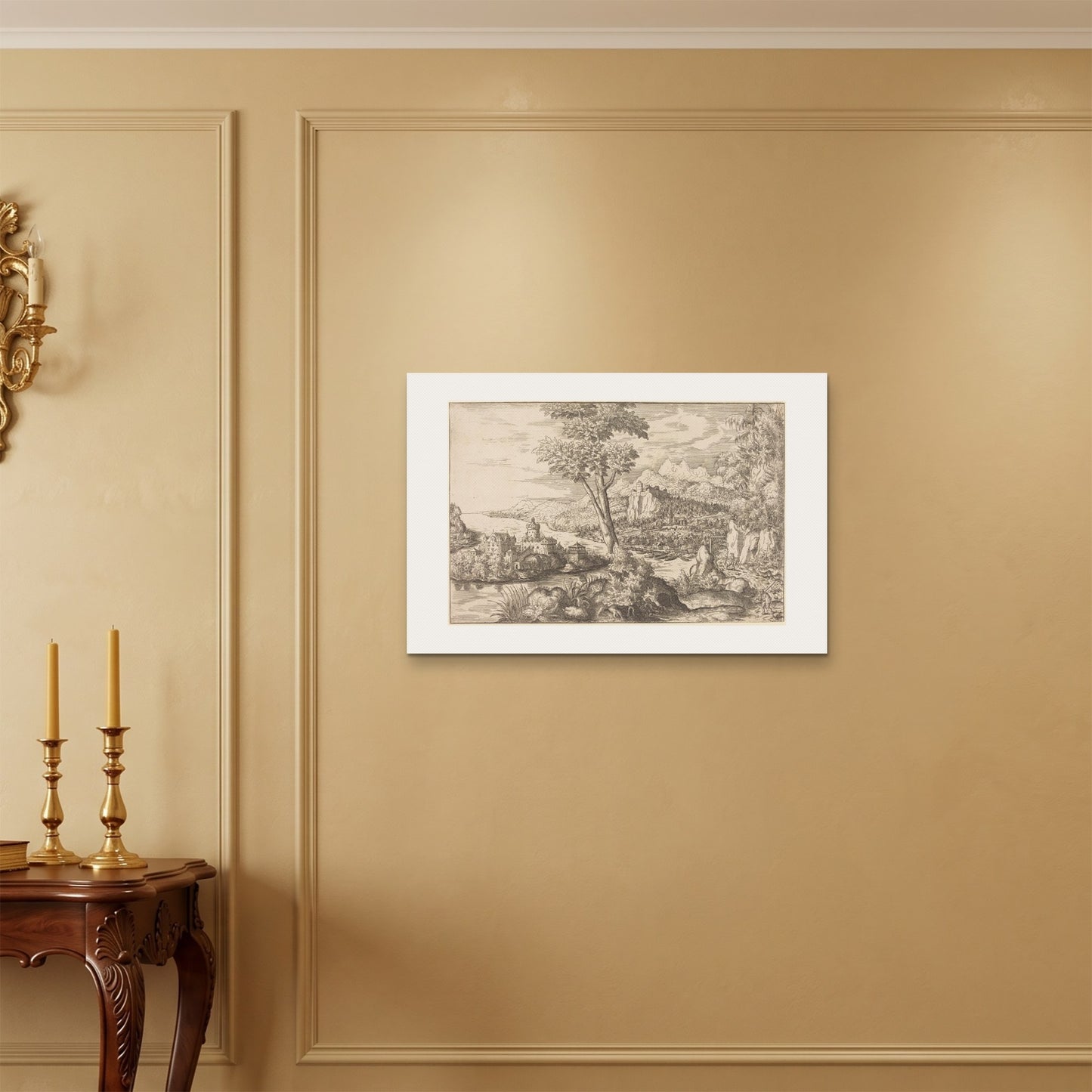 Orlonzo - WRAPPED CANVAS UNFRAMED 7550cm3020 ROOM