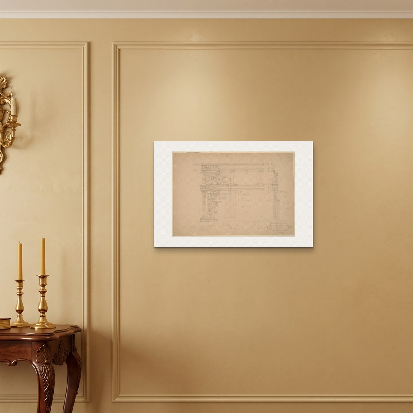 Orlonzo - WRAPPED CANVAS UNFRAMED 7550cm3020 ROOM