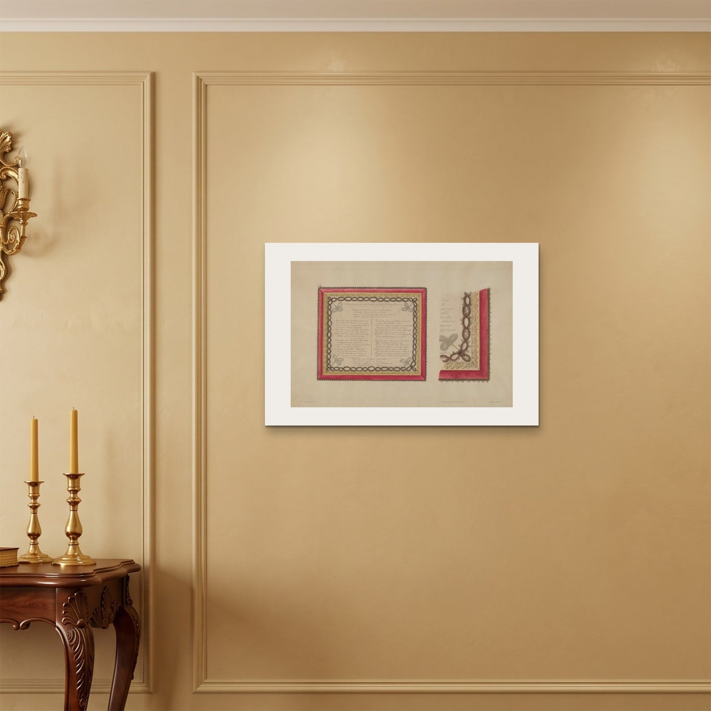 Orlonzo - WRAPPED CANVAS UNFRAMED 7550cm3020 ROOM
