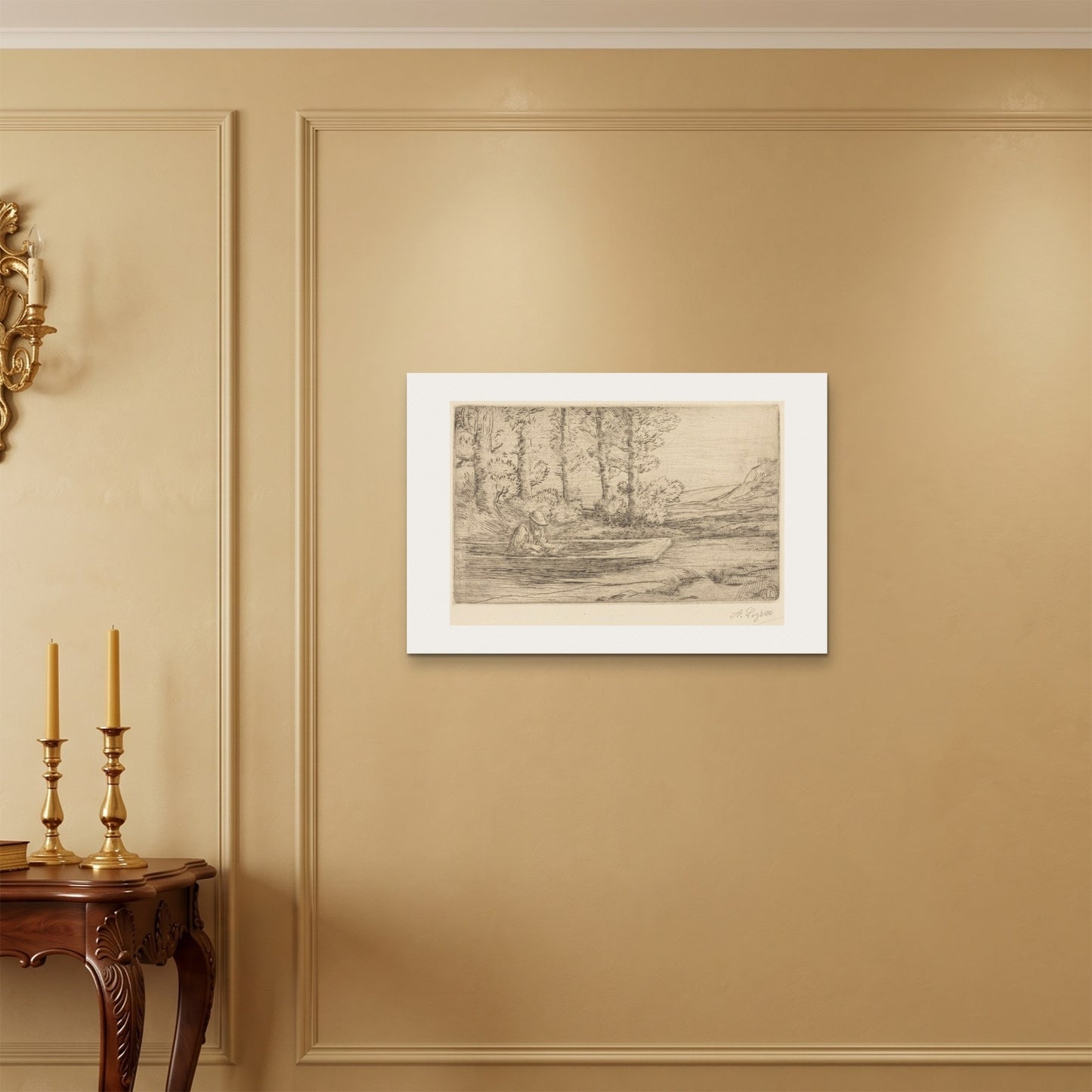 Orlonzo - WRAPPED CANVAS UNFRAMED 7550cm3020 ROOM