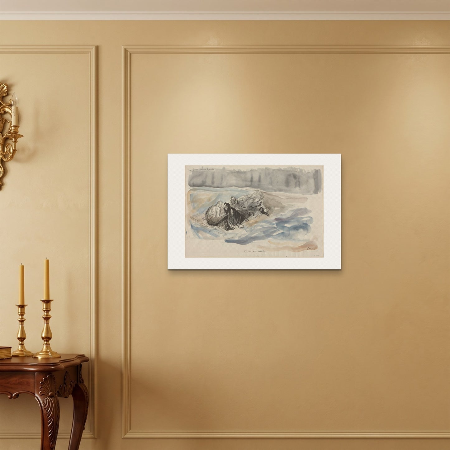 Orlonzo - WRAPPED CANVAS UNFRAMED 7550cm3020 ROOM