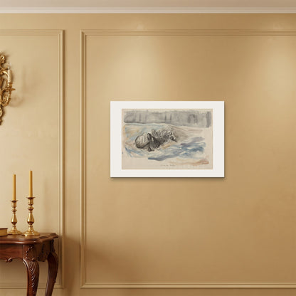 Orlonzo - WRAPPED CANVAS UNFRAMED 7550cm3020 ROOM