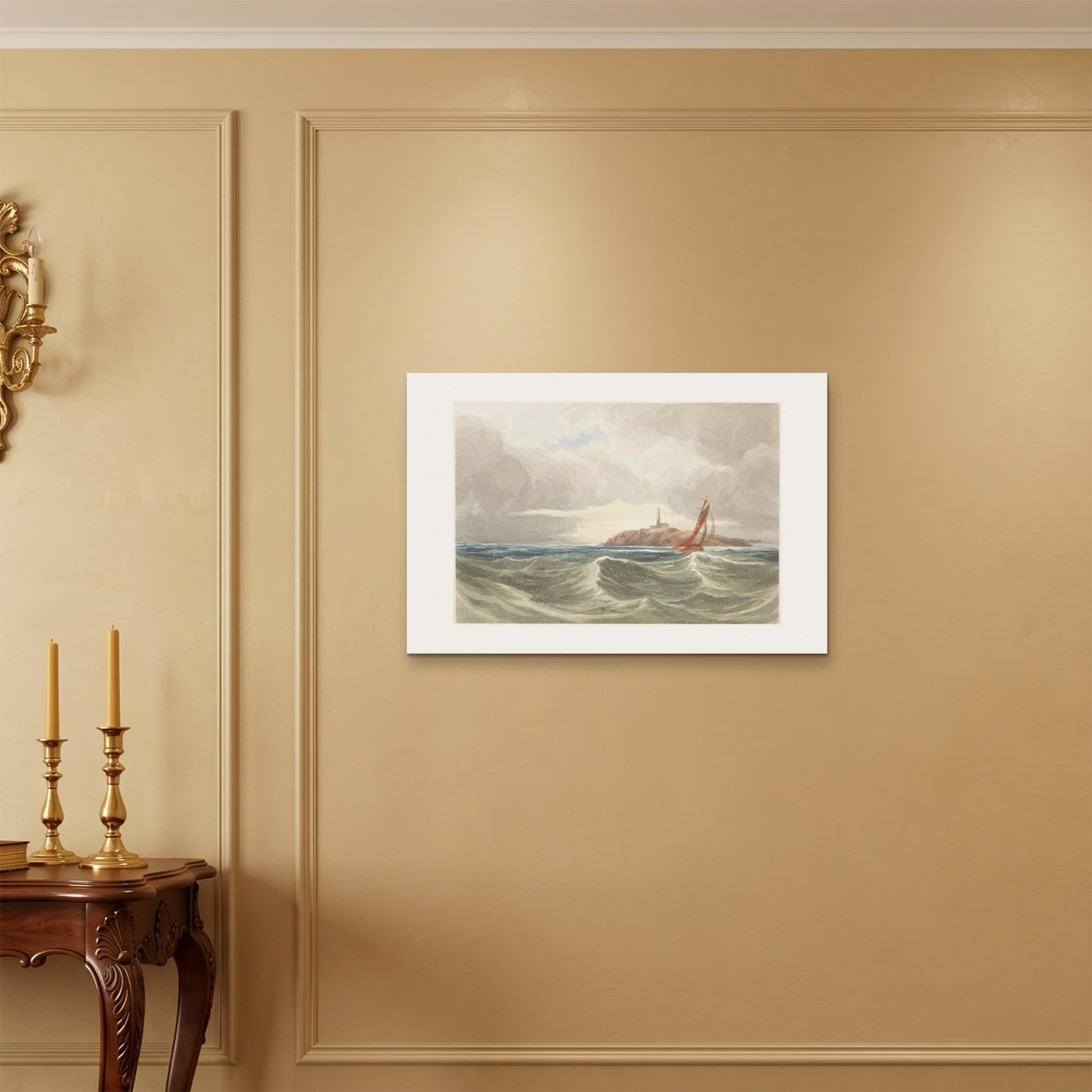 Orlonzo - WRAPPED CANVAS UNFRAMED 7550cm3020 ROOM