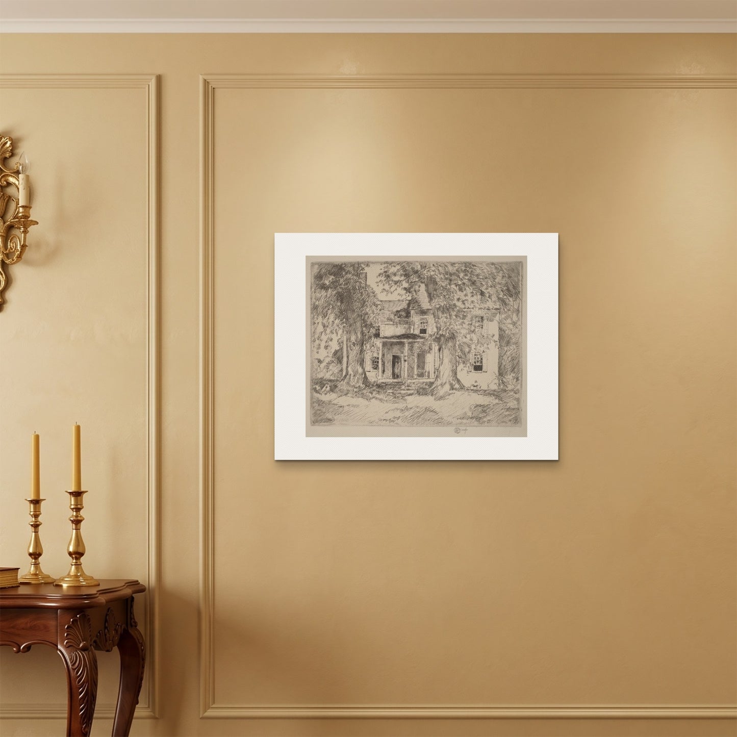 Orlonzo - WRAPPED CANVAS UNFRAMED 7560cm3024 ROOM
