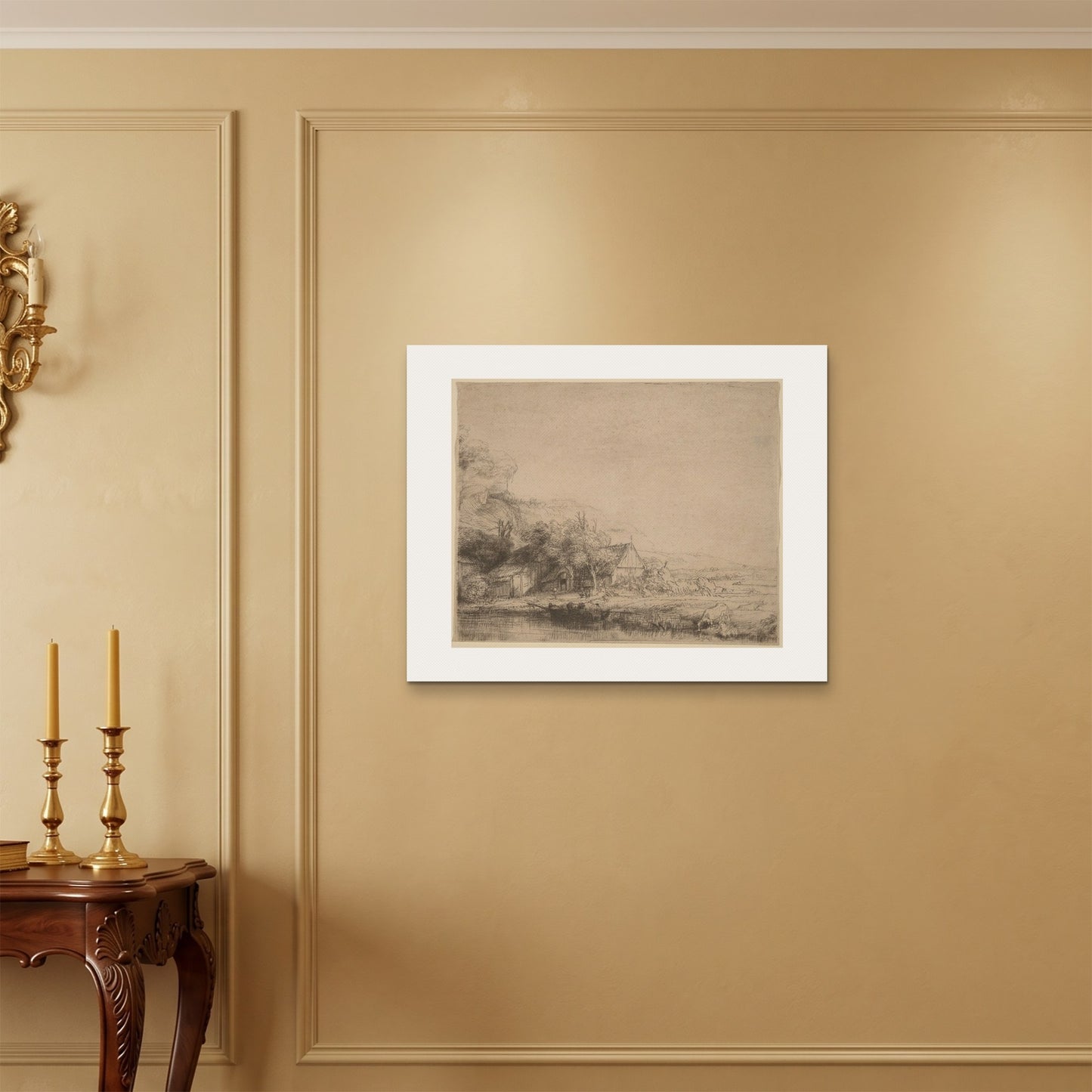 Orlonzo - WRAPPED CANVAS UNFRAMED 7560cm3024 ROOM