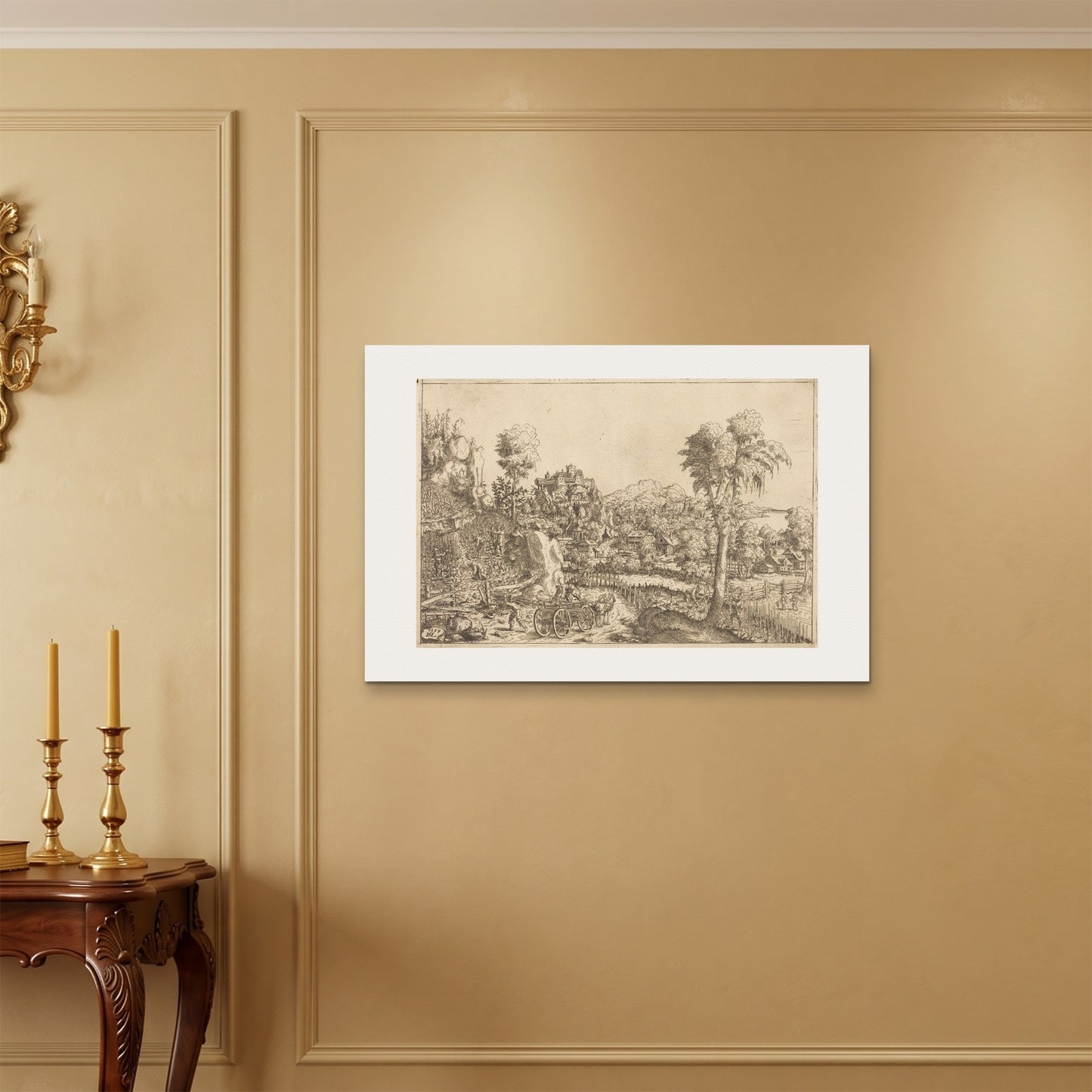 Orlonzo - WRAPPED CANVAS UNFRAMED 9060cm3624 ROOM