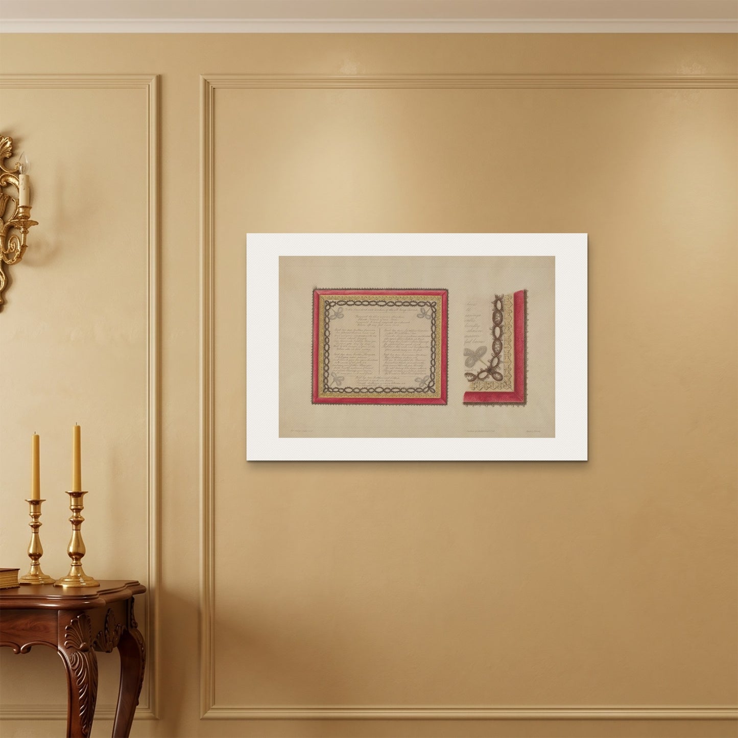 Orlonzo - WRAPPED CANVAS UNFRAMED 9060cm3624 ROOM