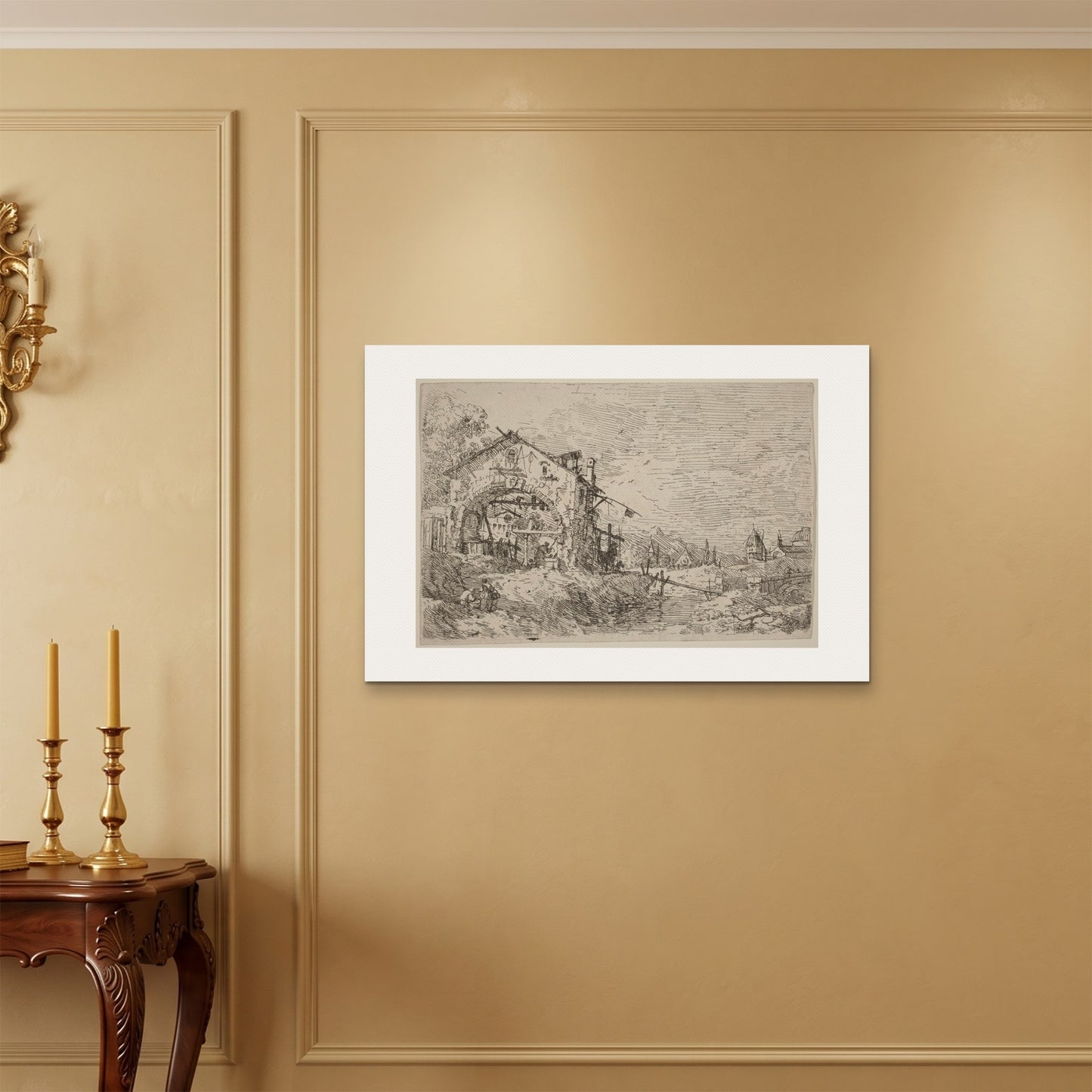 Orlonzo - WRAPPED CANVAS UNFRAMED 9060cm3624 ROOM