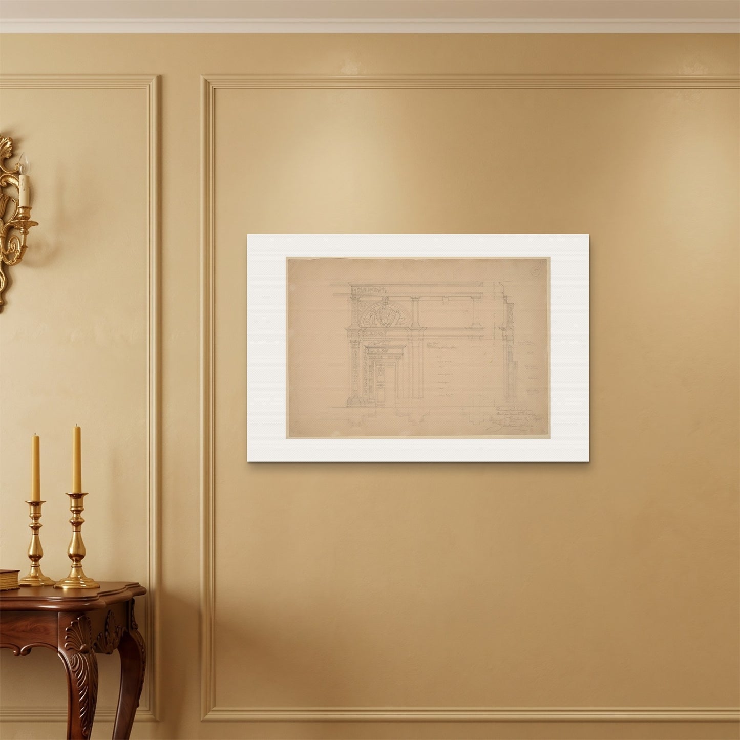 Orlonzo - WRAPPED CANVAS UNFRAMED 9060cm3624 ROOM