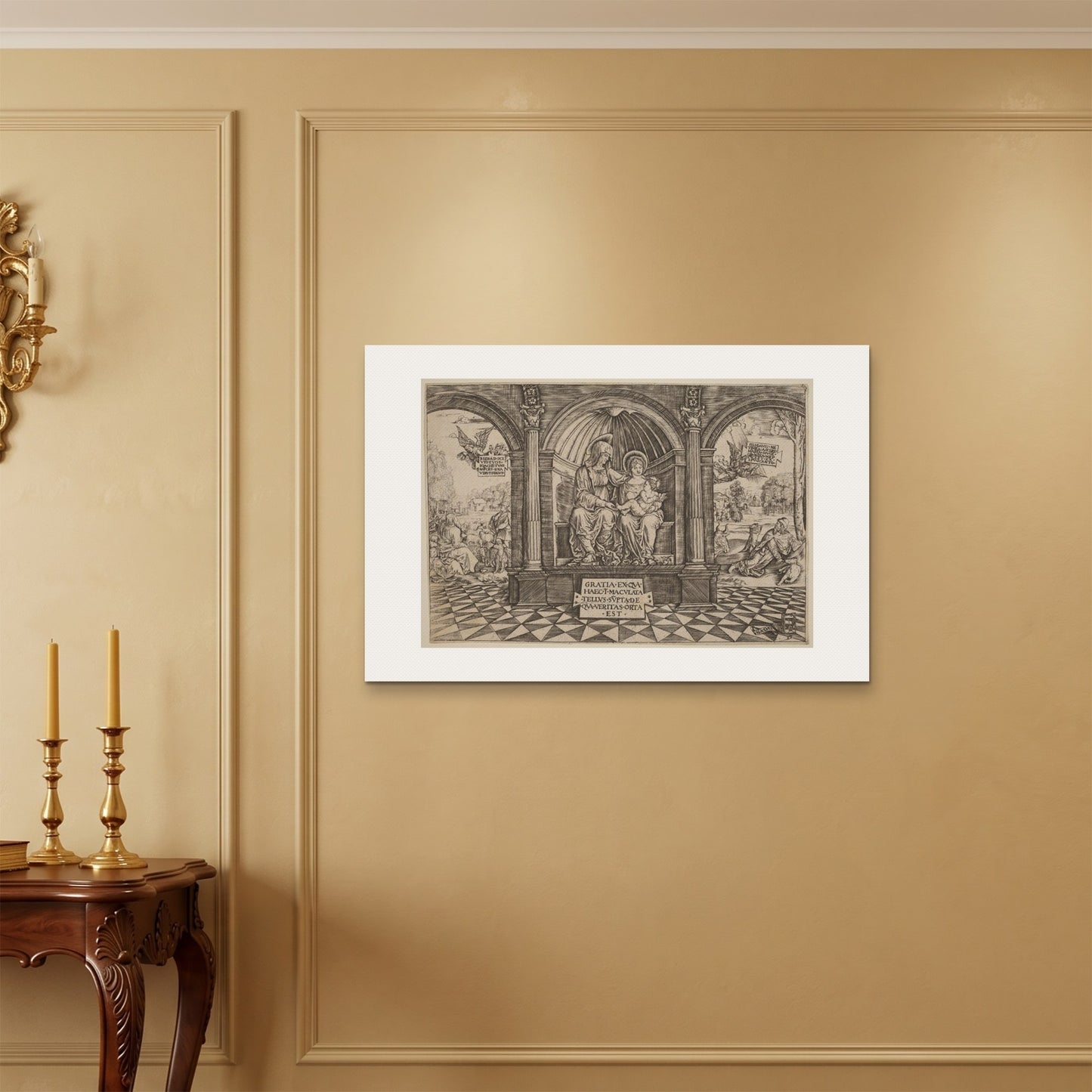 Orlonzo - WRAPPED CANVAS UNFRAMED 9060cm3624 ROOM