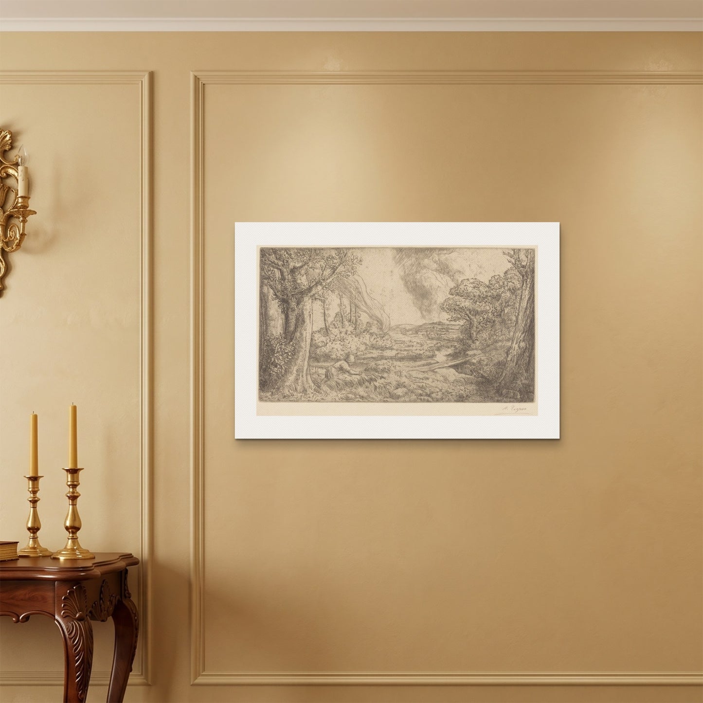 Orlonzo - WRAPPED CANVAS UNFRAMED 9060cm3624 ROOM
