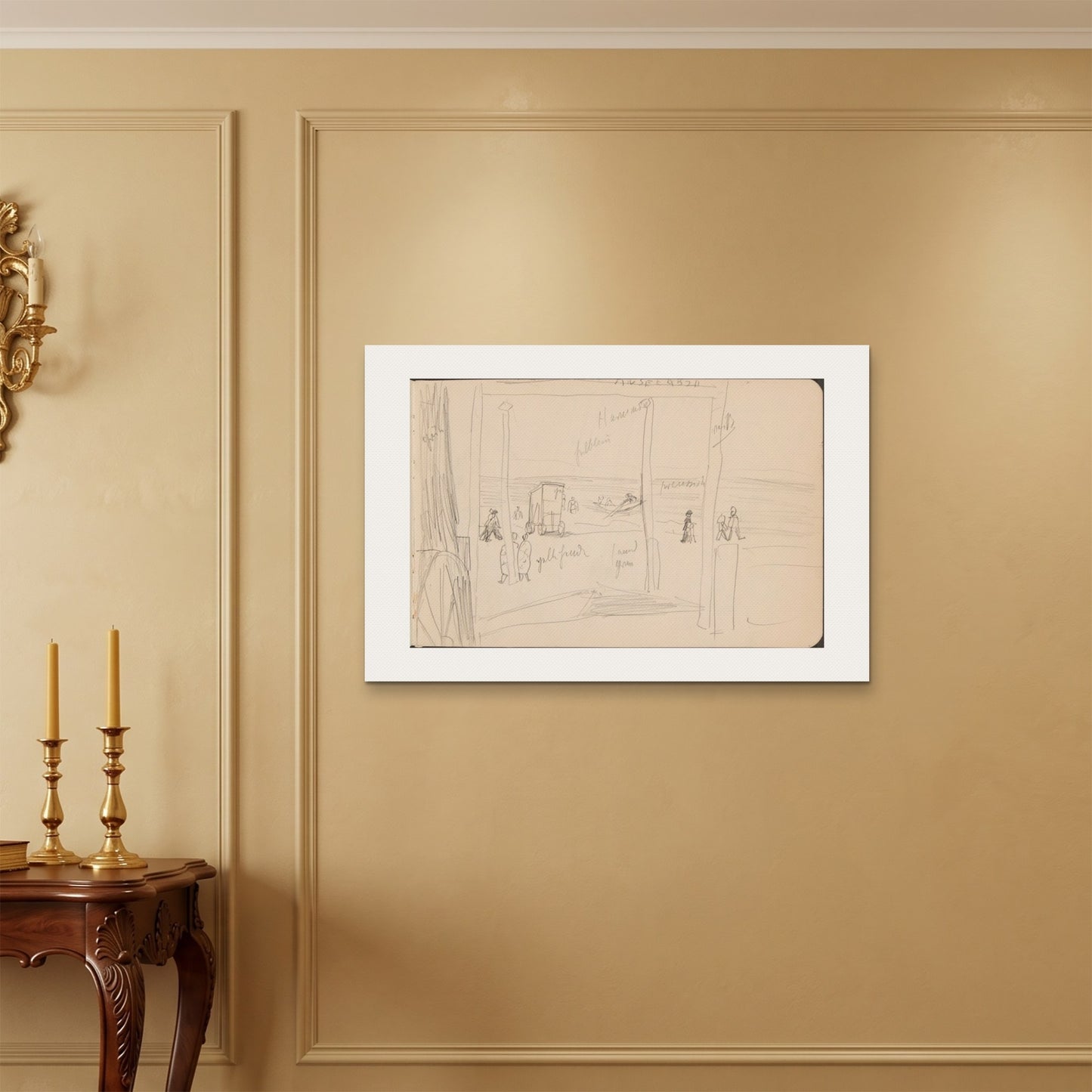 Orlonzo - WRAPPED CANVAS UNFRAMED 9060cm3624 ROOM